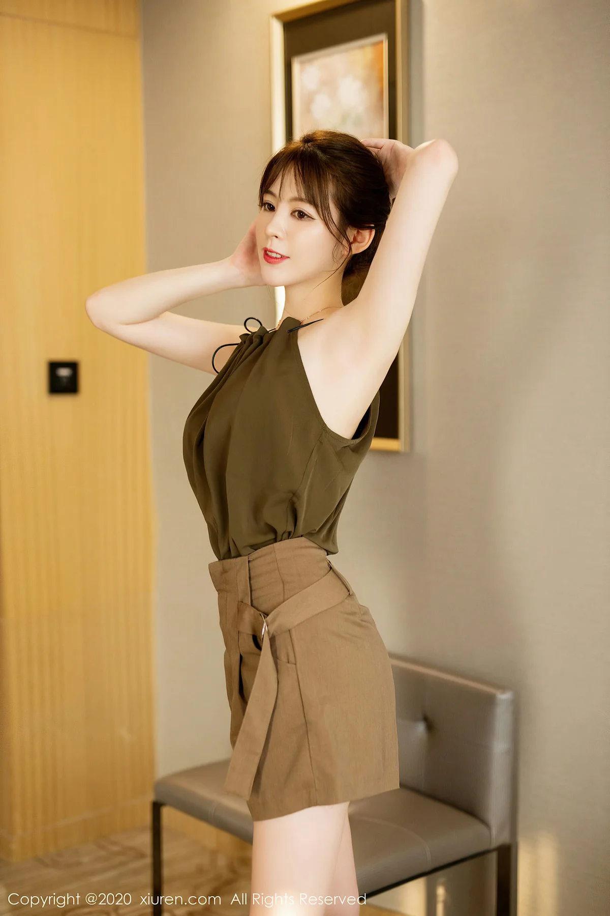 XiuRen 秀人 No.2522  性感私房 yoo优优 樱唇娇艳 - 5