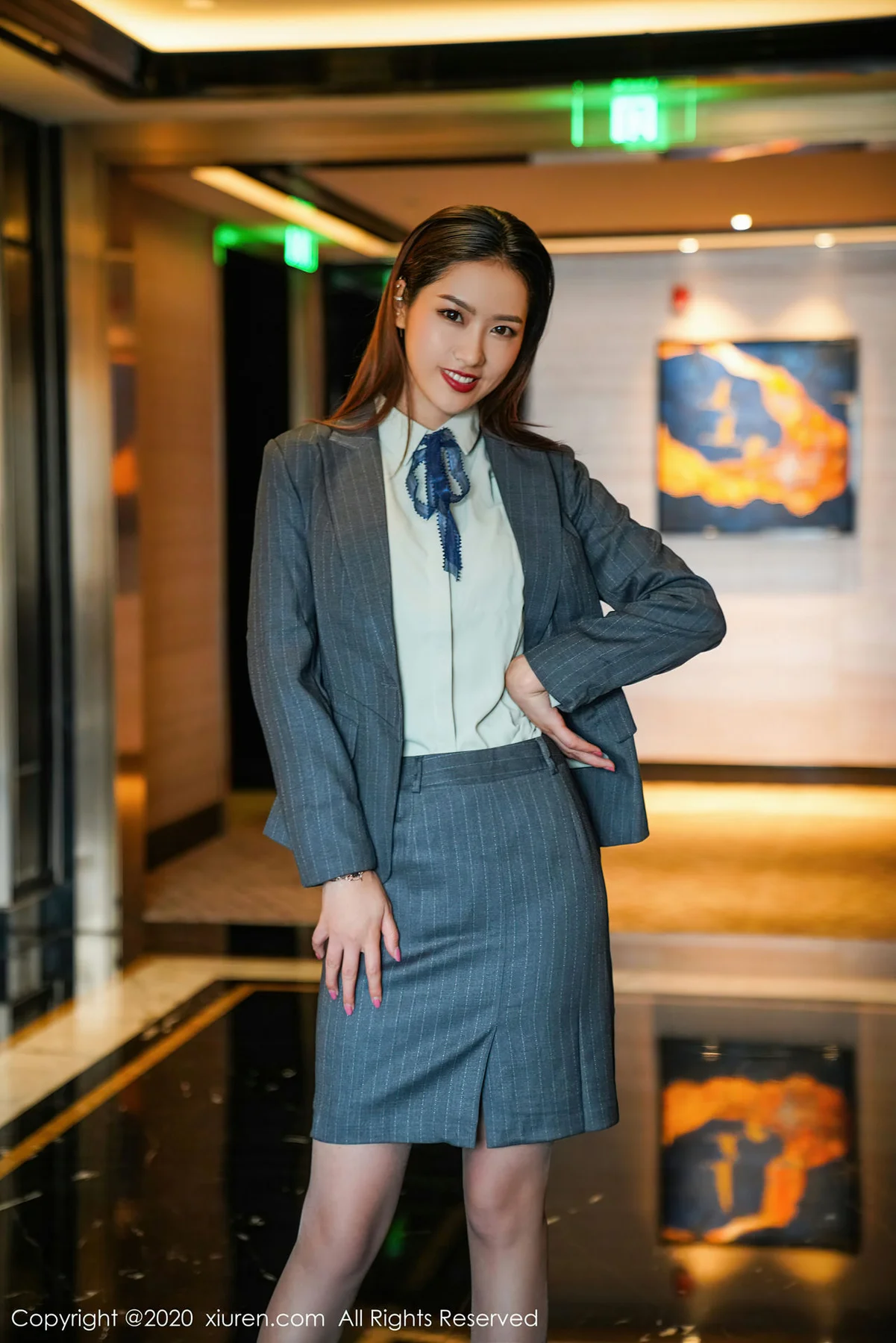 XiuRen 秀人 No.2579  制服诱惑 方子萱 - 10