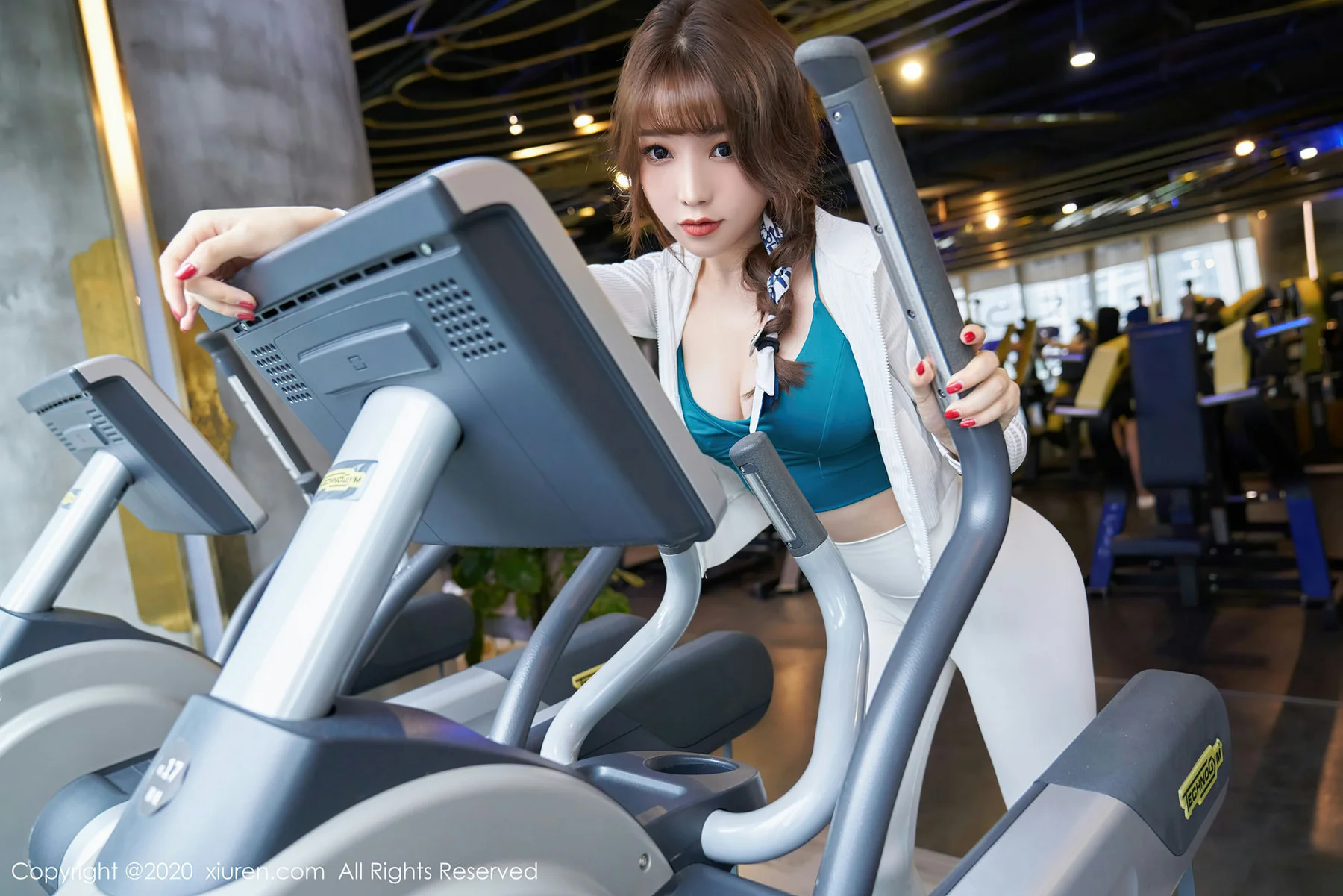 XiuRen 秀人 No.2589  芝芝 健身房主题系列 - 5