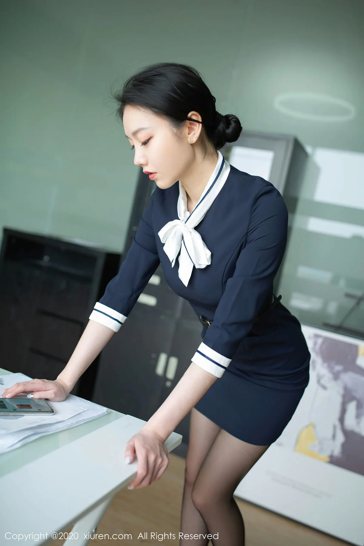 XiuRen 秀人 No.2614  职场霸道总裁boss 安然 - 5