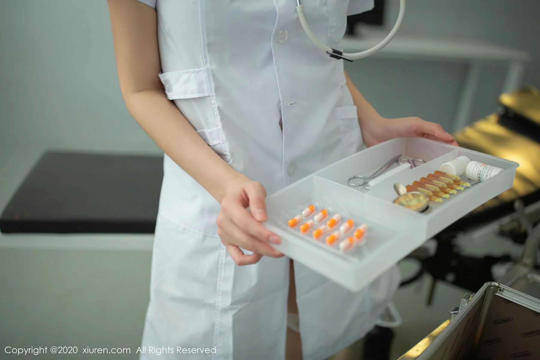 XiuRen 秀人 No.2618  性感眼科手术主题 就是阿朱啊 - 1