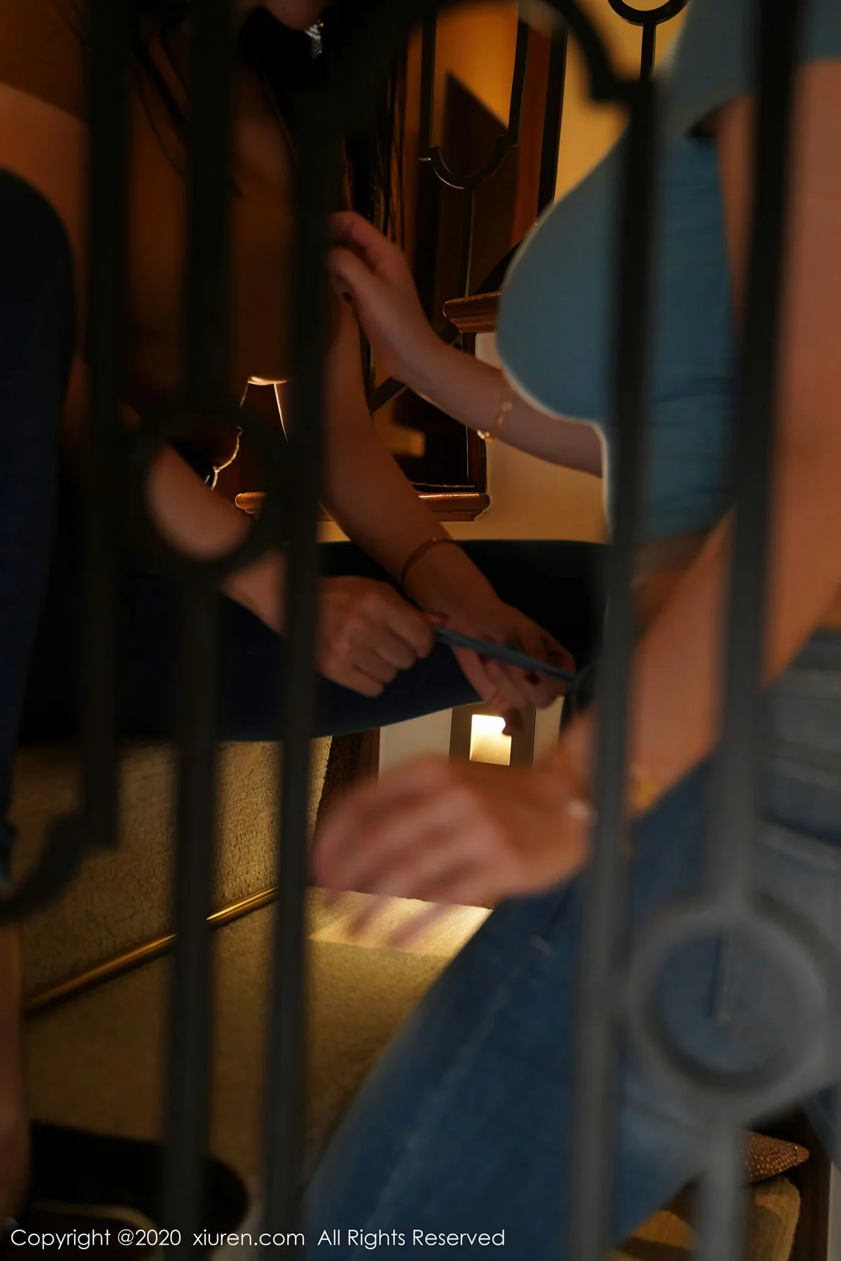 XiuRen 秀人 No.2622  模特合辑 尤妮丝和果儿 剧情主题写真 - 8