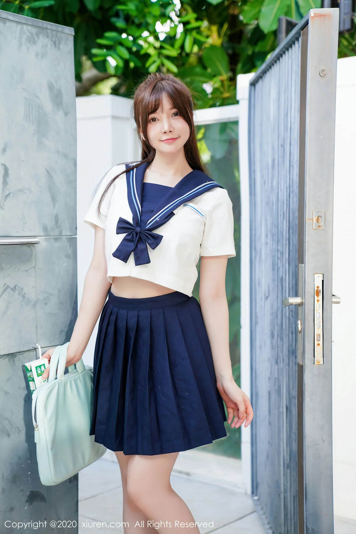 XiuRen 秀人 No.2629  糯美子 校园时代学生装 - 2