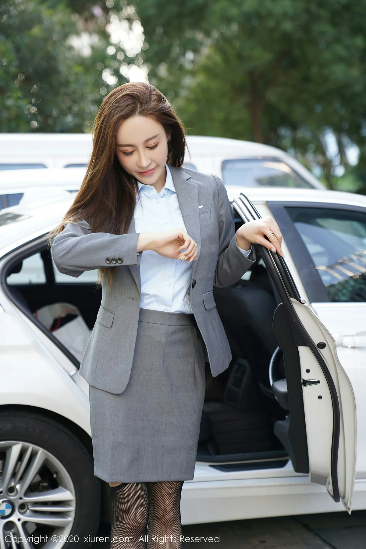 XiuRen 秀人 No.2638  周井空 职场秘书ol御姐 - 3