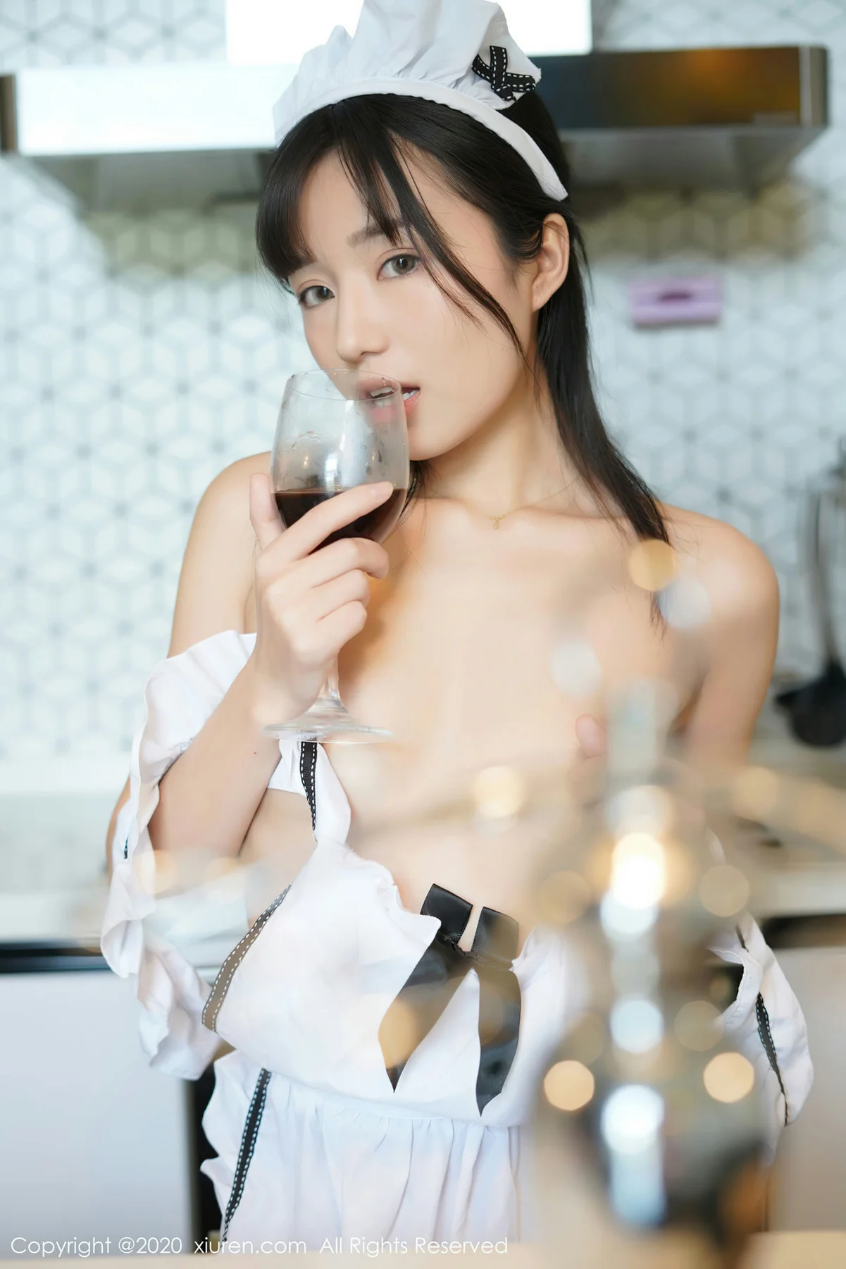 XiuRen 秀人 No.2676  居家厨娘主题写真 仓井优香 - 6