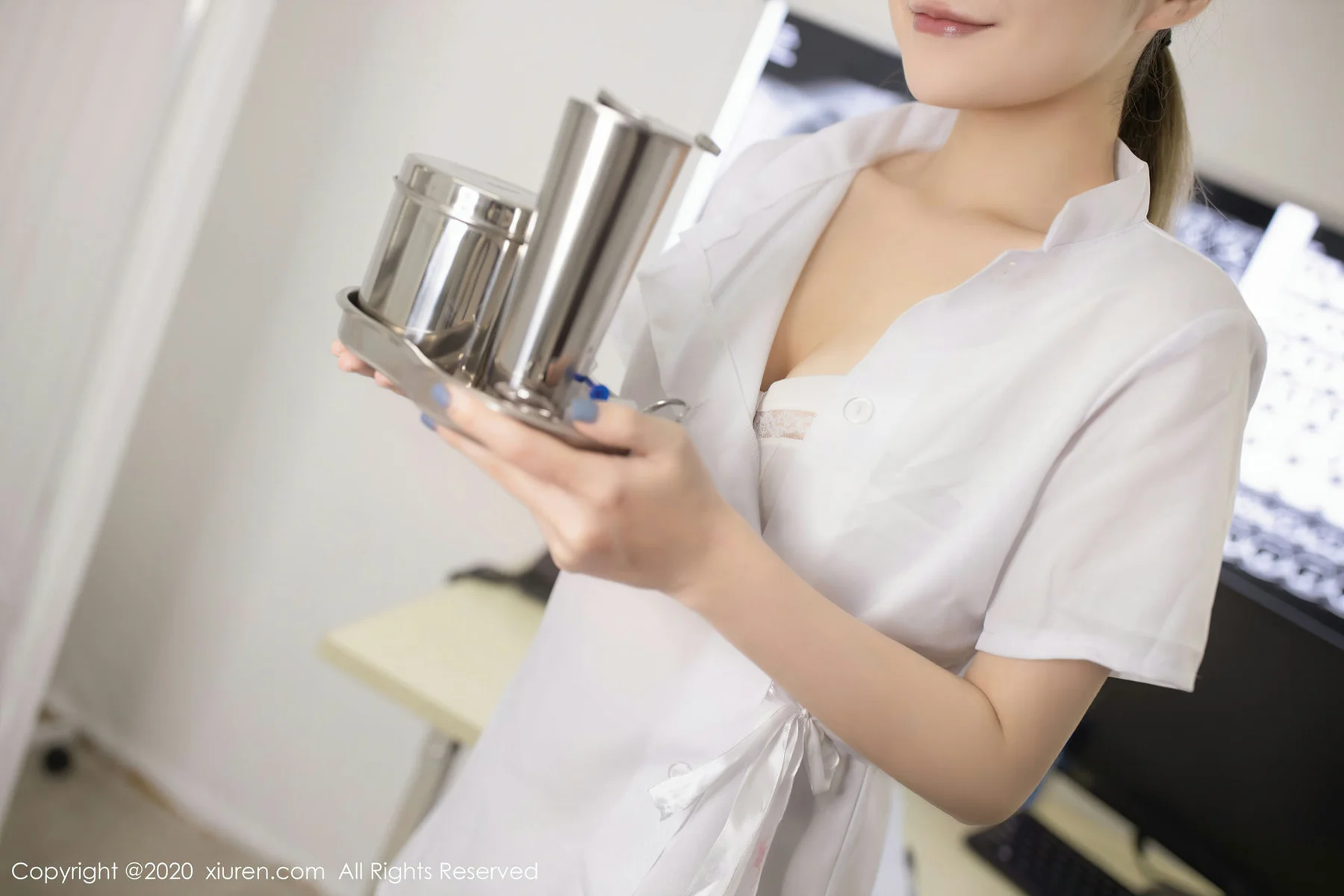 XiuRen 秀人 No.2743  科室场景护士制服 鱼子酱fish - 2