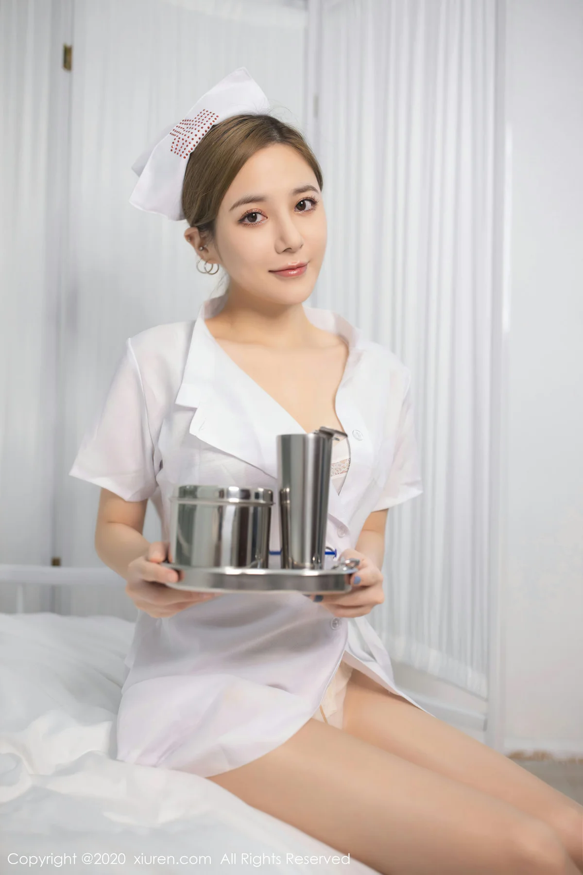 XiuRen 秀人 No.2743  科室场景护士制服 鱼子酱fish - 3