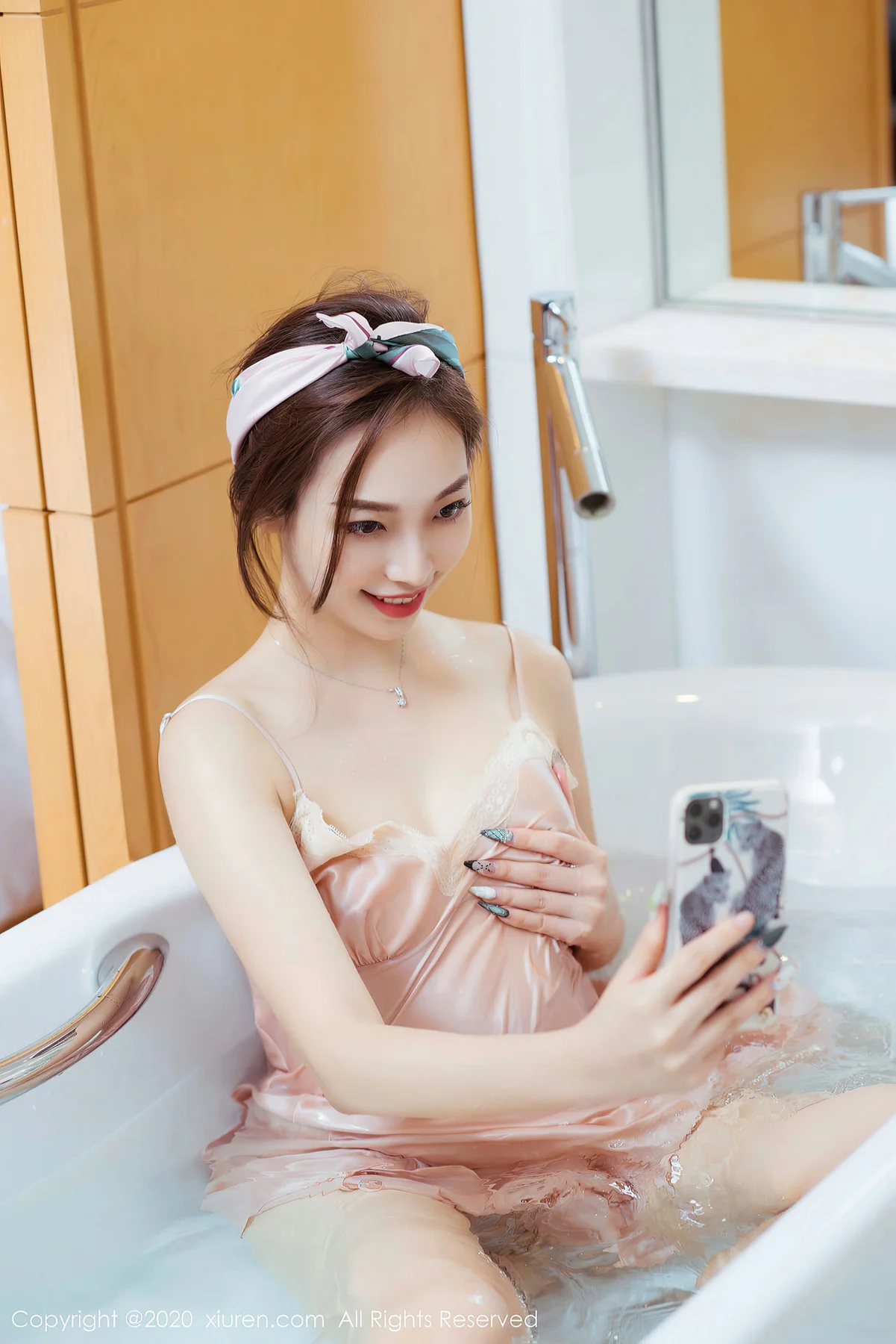 XiuRen 秀人 No.2801 浴室湿身  郑颖姗 浑然美神 - 8