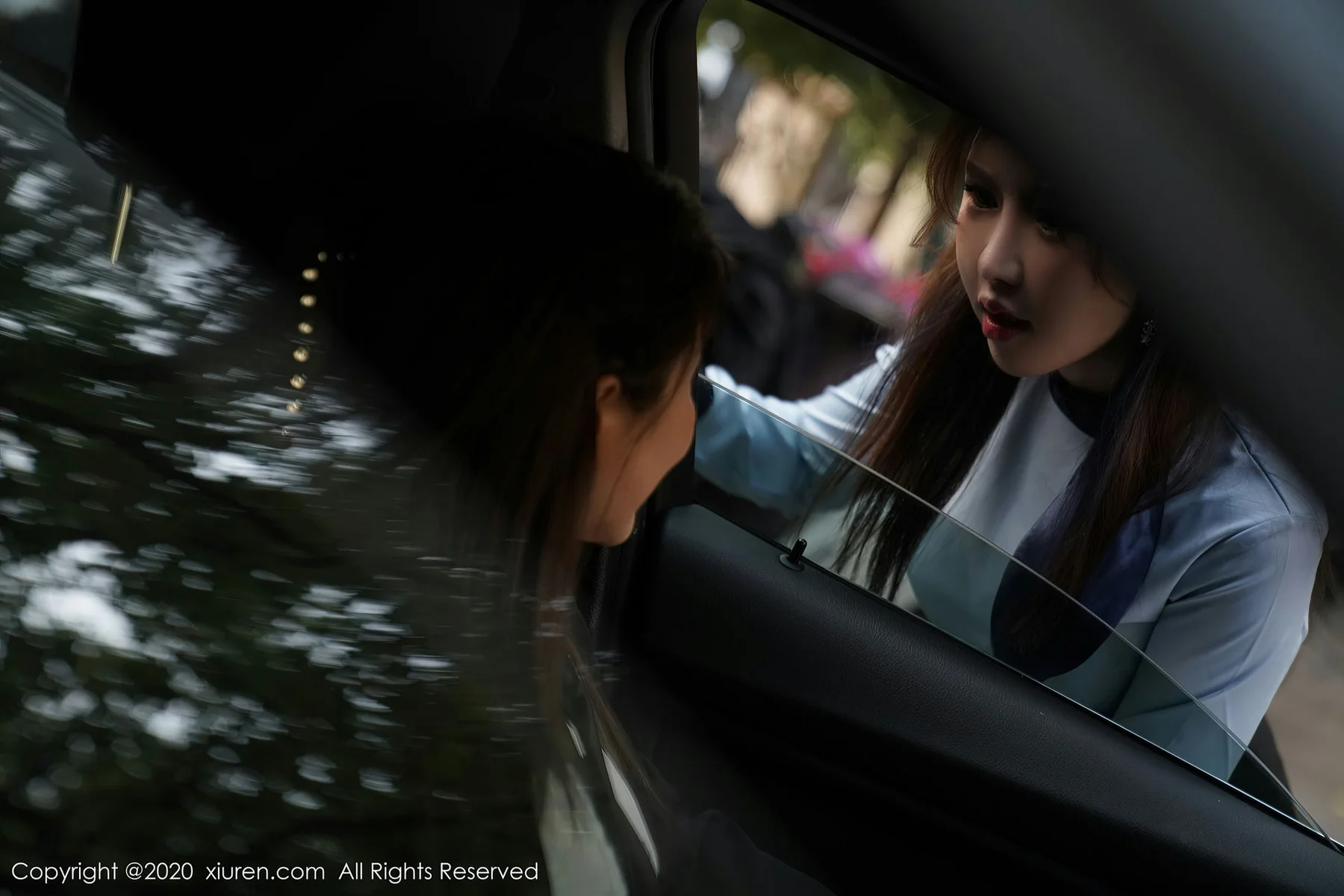 XiuRen 秀人 No.2836  街边偶遇美女 沈欢欣 魅惑合辑 - 3