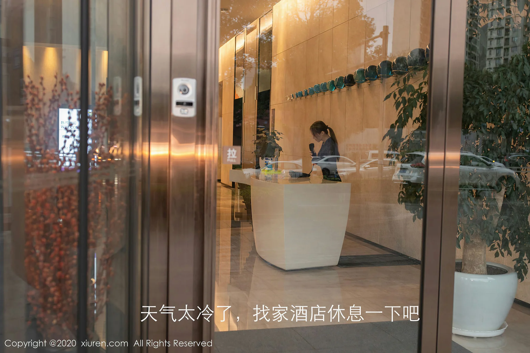 XiuRen 秀人 No.2847  酒店前台主题系列 鱼子酱fish - 1