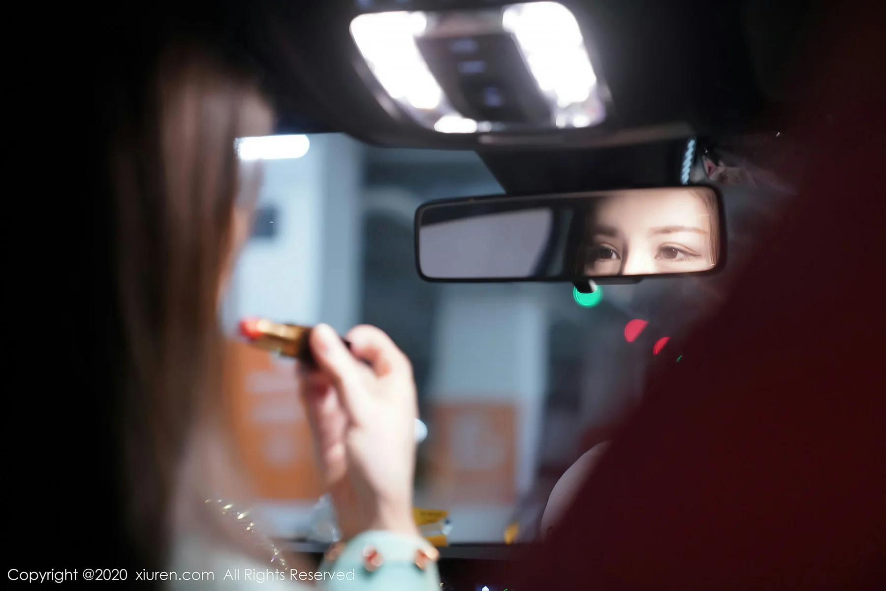 XiuRen 秀人 No.2861  诗诗 车拍ol黑丝 - 4