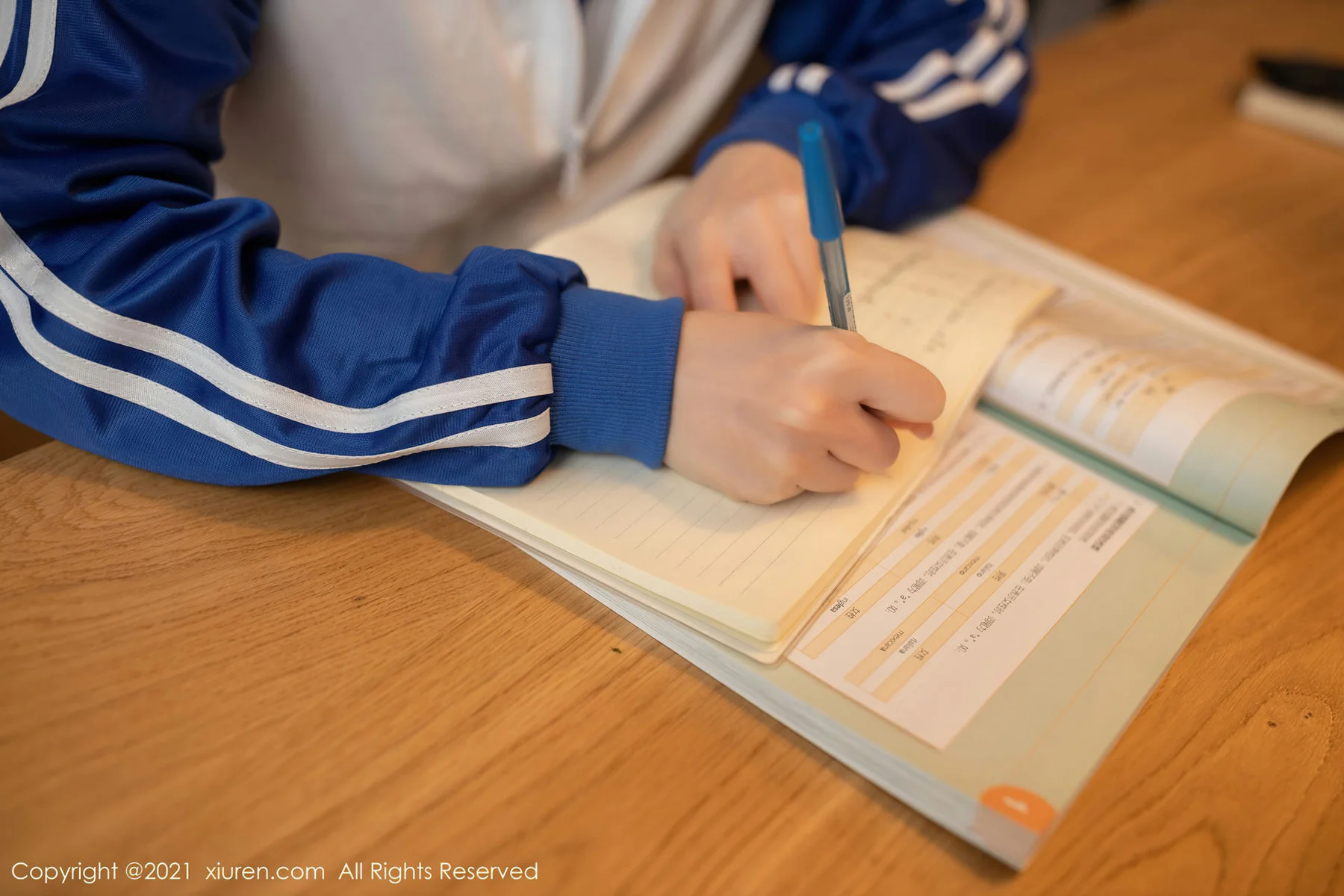 XiuRen 秀人 No.2983 校服备考学生与家教情景剧  鱼子酱fish - 3