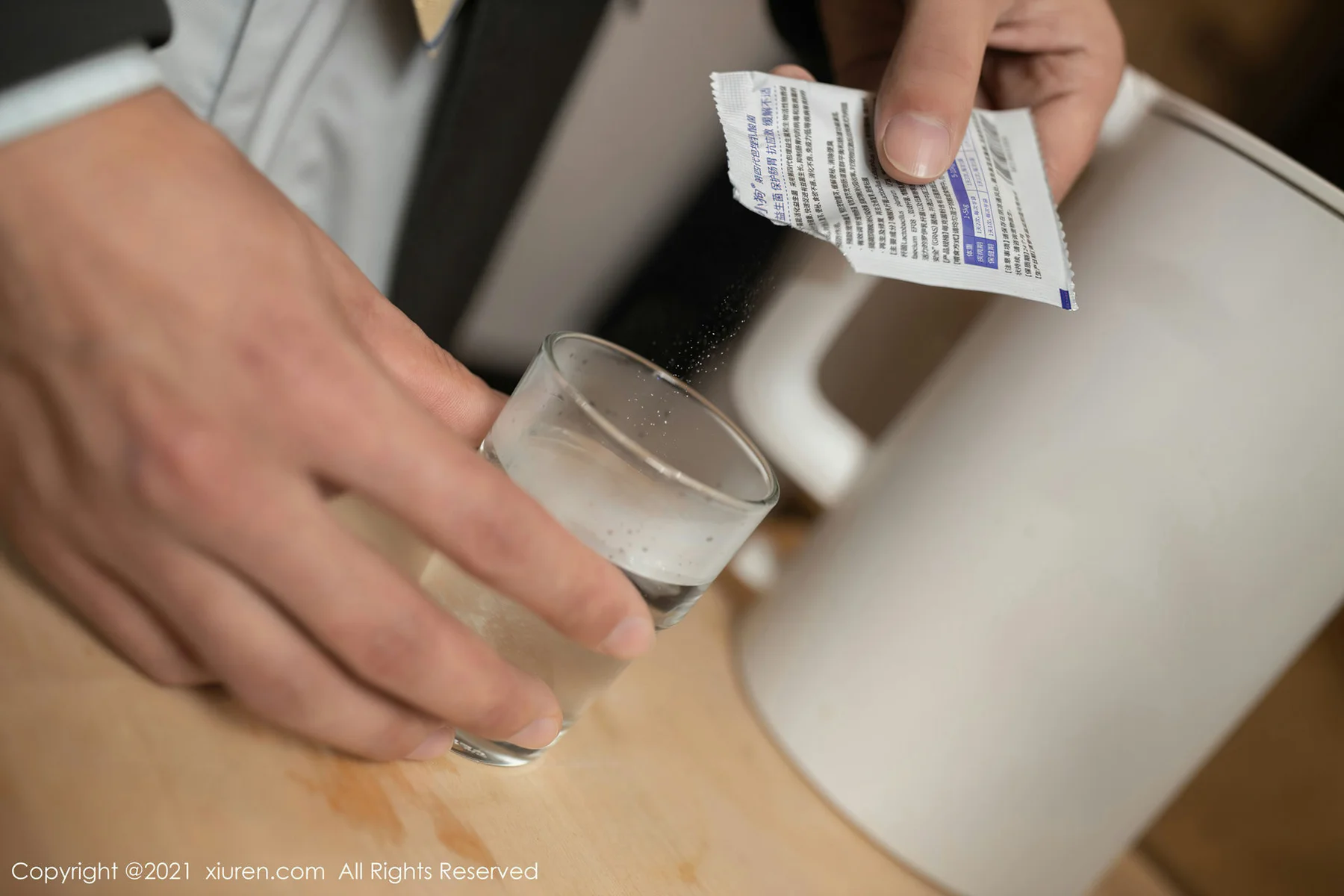 XiuRen 秀人 No.2983 校服备考学生与家教情景剧  鱼子酱fish - 2