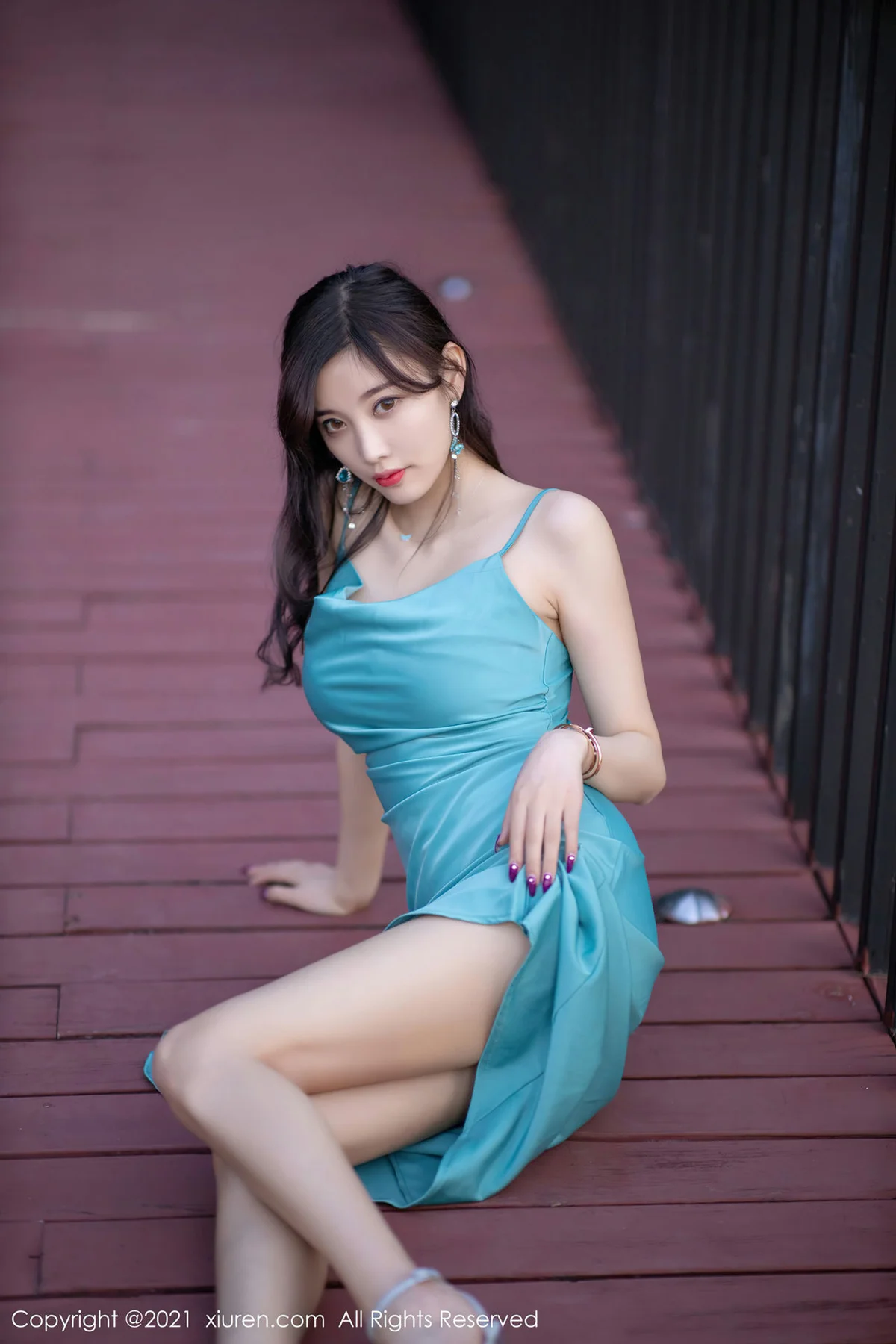 XiuRen 秀人 No.2997  典雅吊裙 杨晨晨 曼妙身姿 - 8