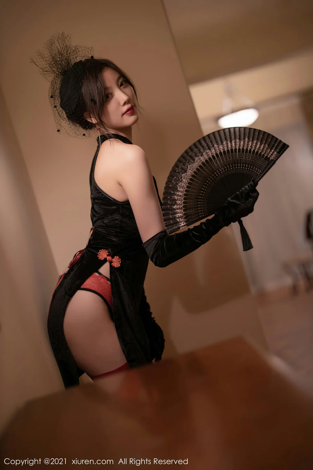 XiuRen 秀人 No.3041  黑丝贵妇 杨晨晨 古典韵味 - 6