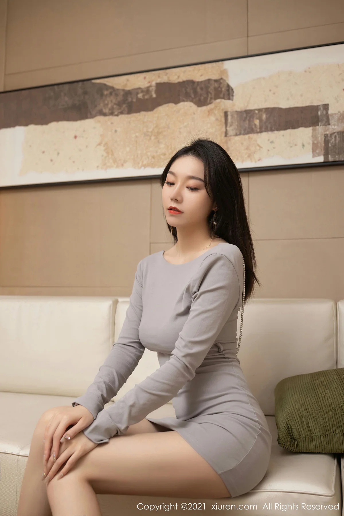 XiuRen 秀人 No.3075  安然 剧情镜头视觉探花主题 - 9