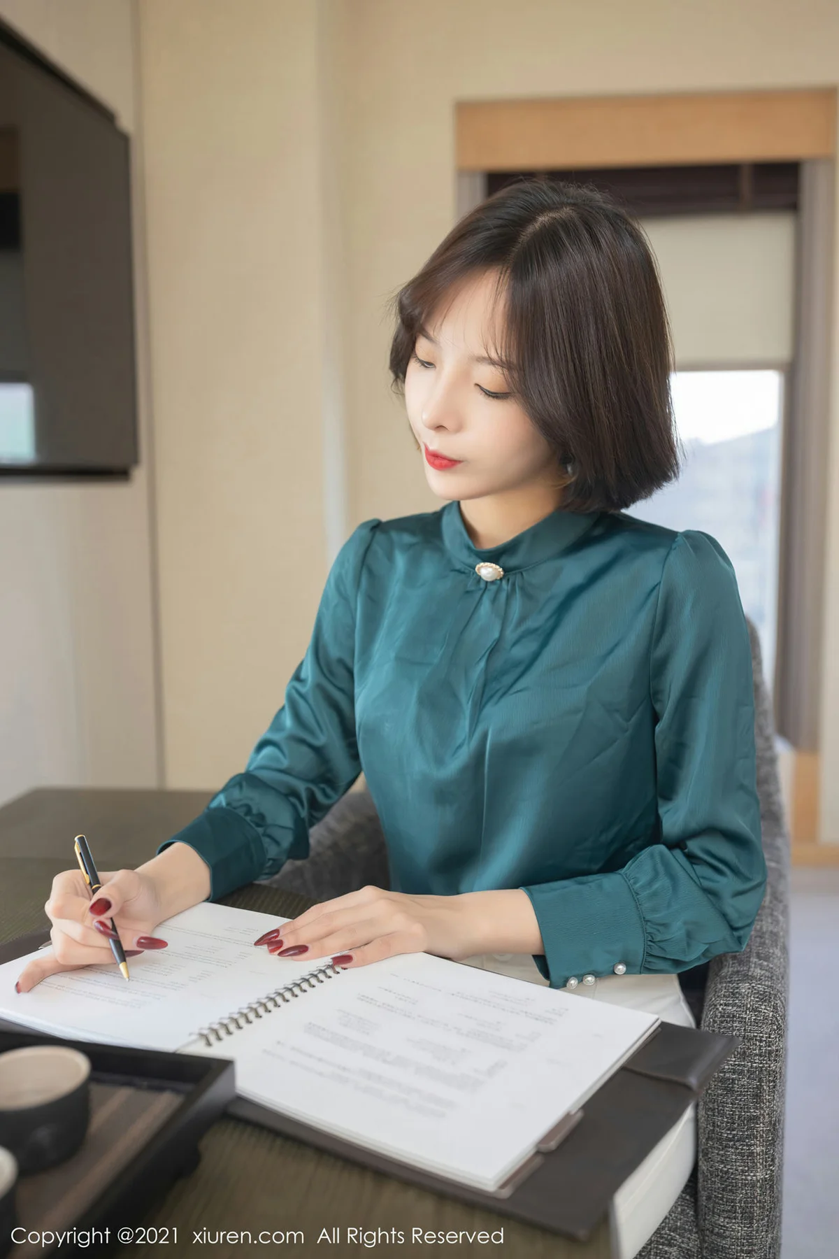 XiuRen 秀人 No.3108  职业商业谈判主题 陈小喵 - 2