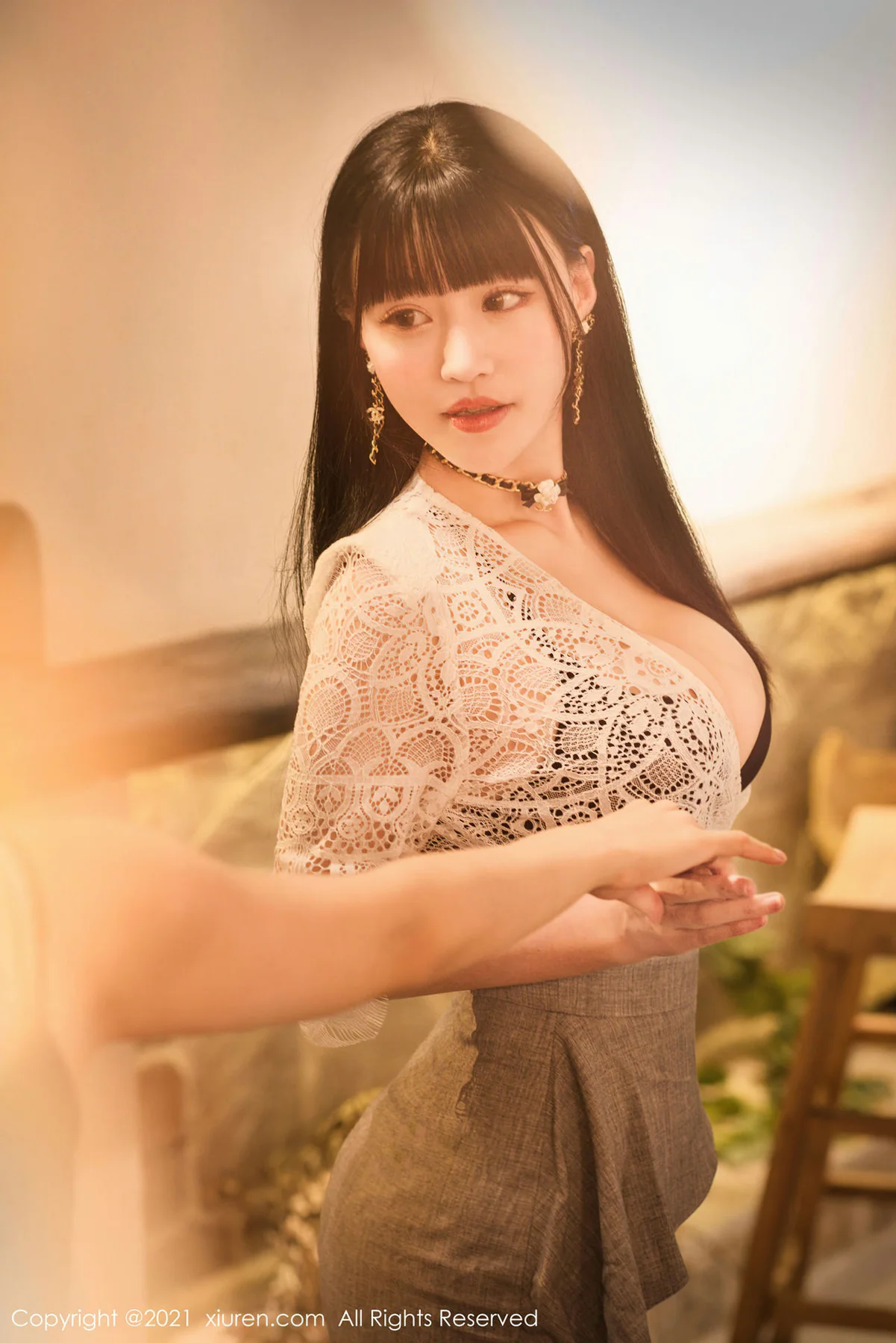 XiuRen 秀人 No.3125  图书馆偶遇续集 朱可儿 - 8