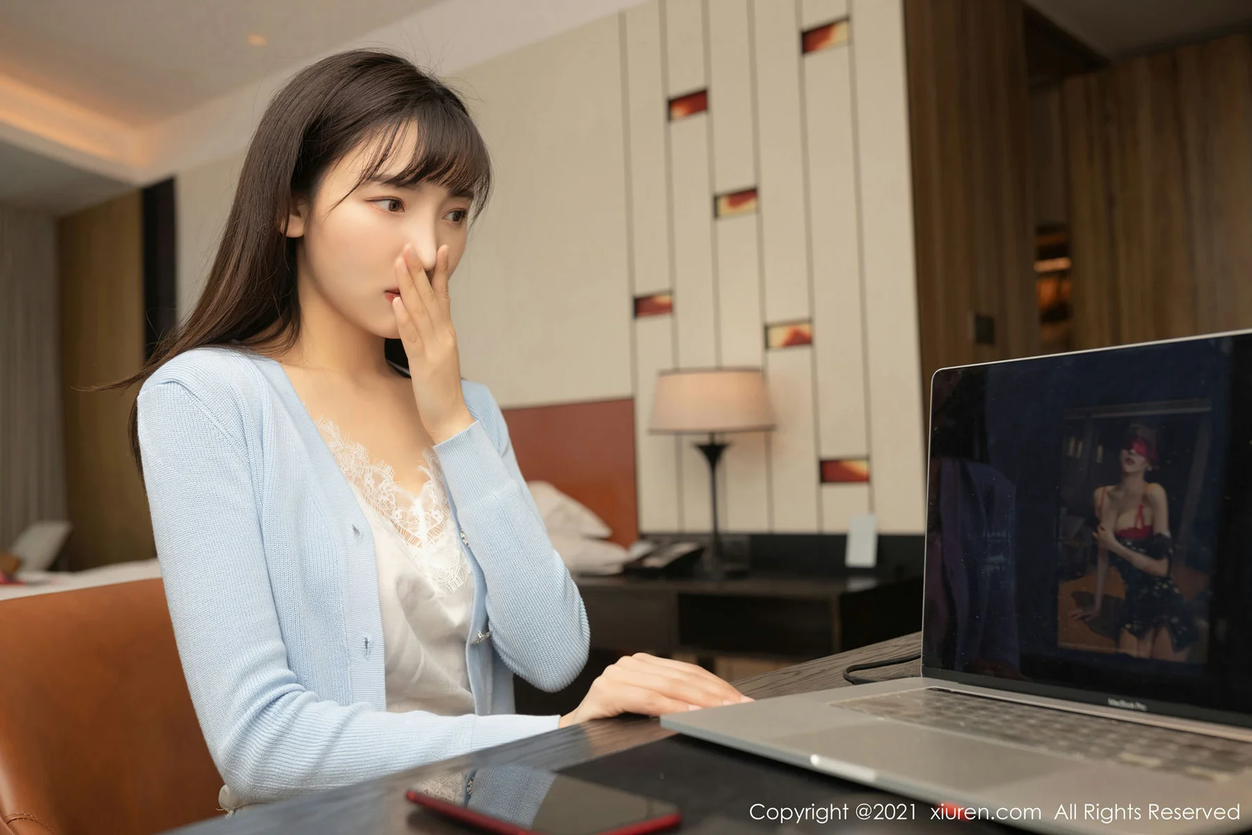 XiuRen 秀人 No.3146  送文件情景写真  陆萱萱 - 10