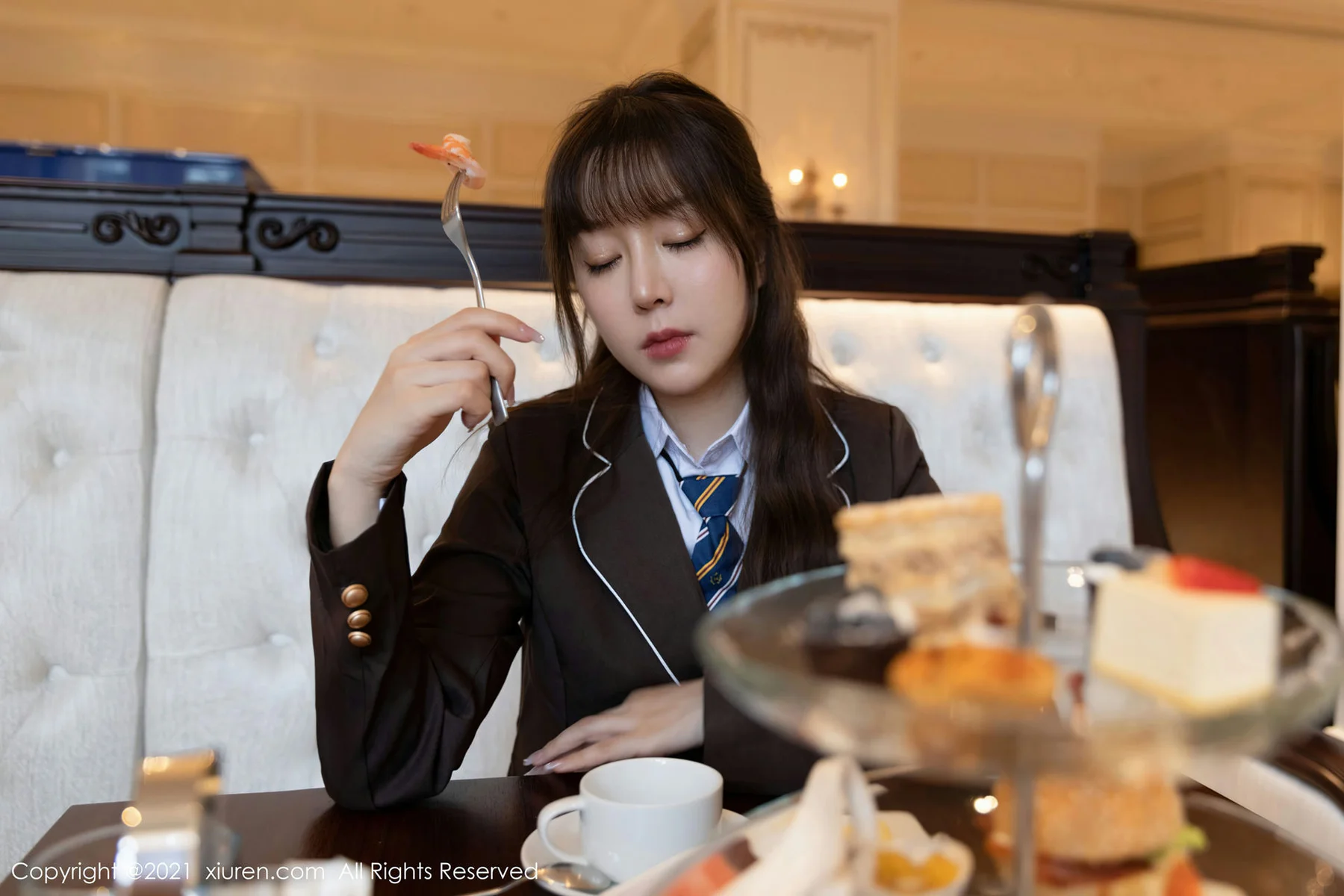 XiuRen 秀人 No.3176  同学的下午茶剧情上集 王雨纯 - 8