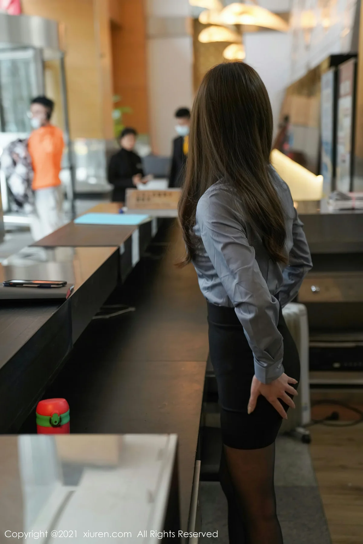 XiuRen 秀人 No.3187  剧情写真物业培训 周于希 - 3