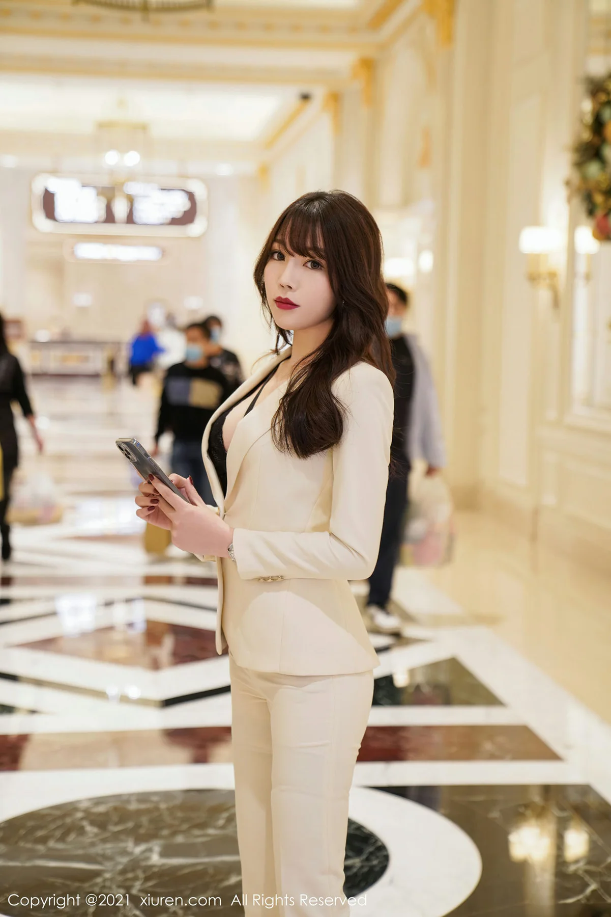 XiuRen 秀人 No.3195  剧情主题手法拍摄 芝芝Booty 澳门旅拍 - 7