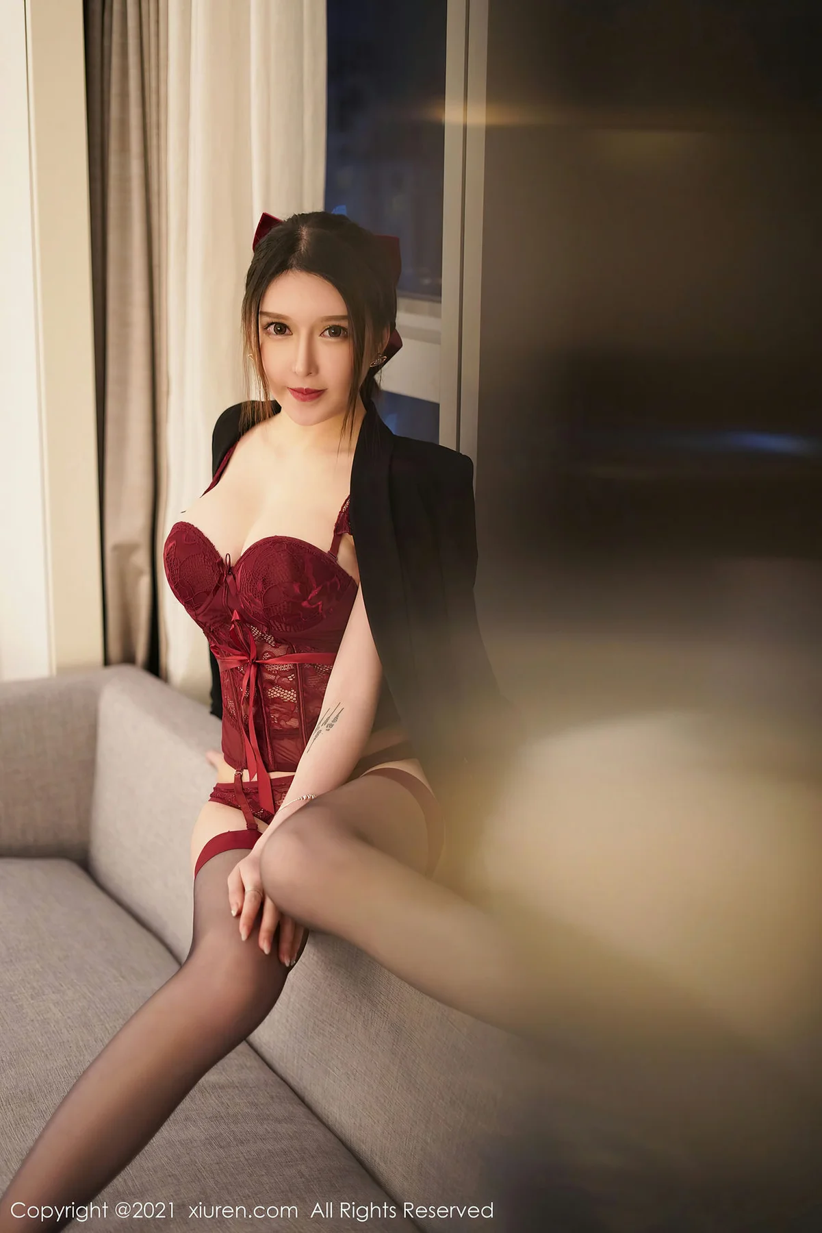 XiuRen 秀人 No.3204  情趣内衣主题 玉兔miki 性感写真 - 8
