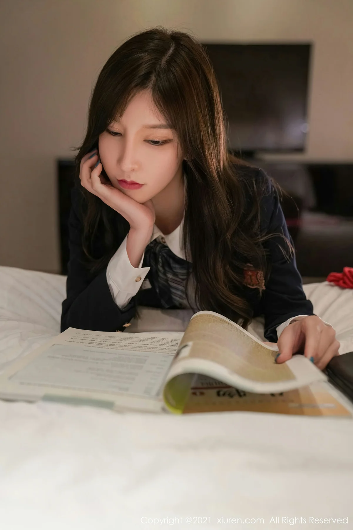 XiuRen 秀人 No.3247  校园制服捆绑主题 周于希Sandy 清纯动人 - 9