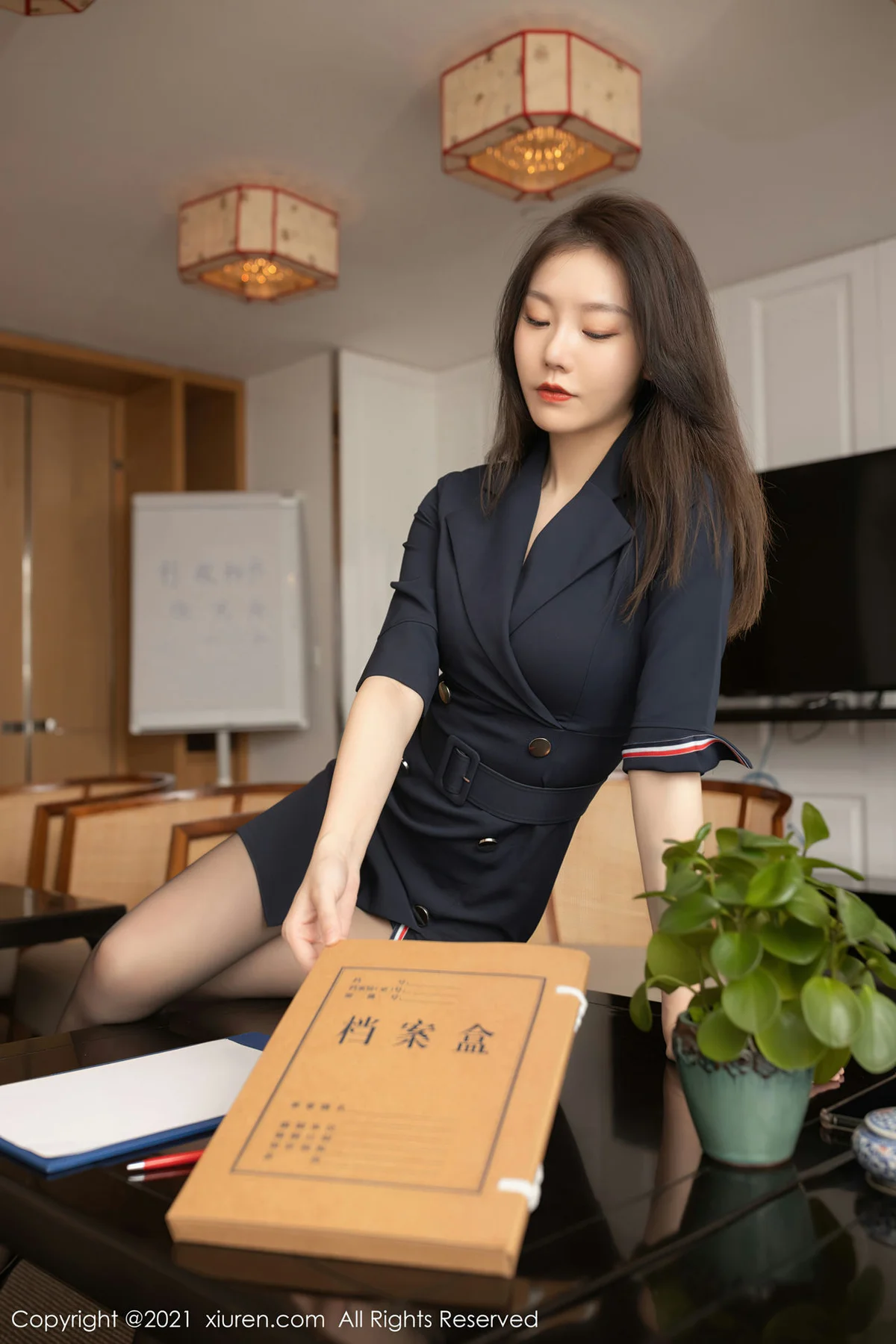 XiuRen 秀人 No.3255  秘书面试主题系列 安然Maleah 成都旅拍写真 - 8