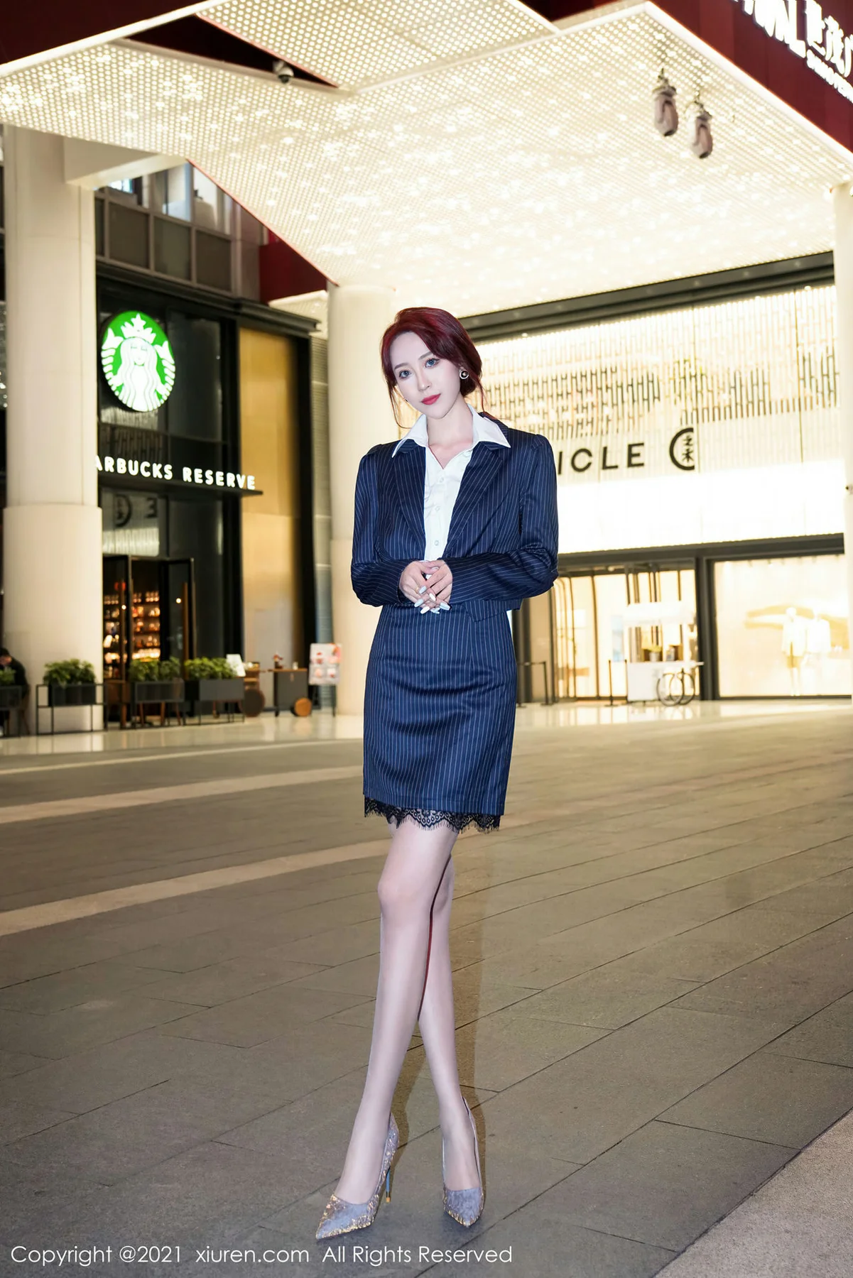 XiuRen 秀人 No.3286   经典职场 周慕汐baby职业OL制服 - 6