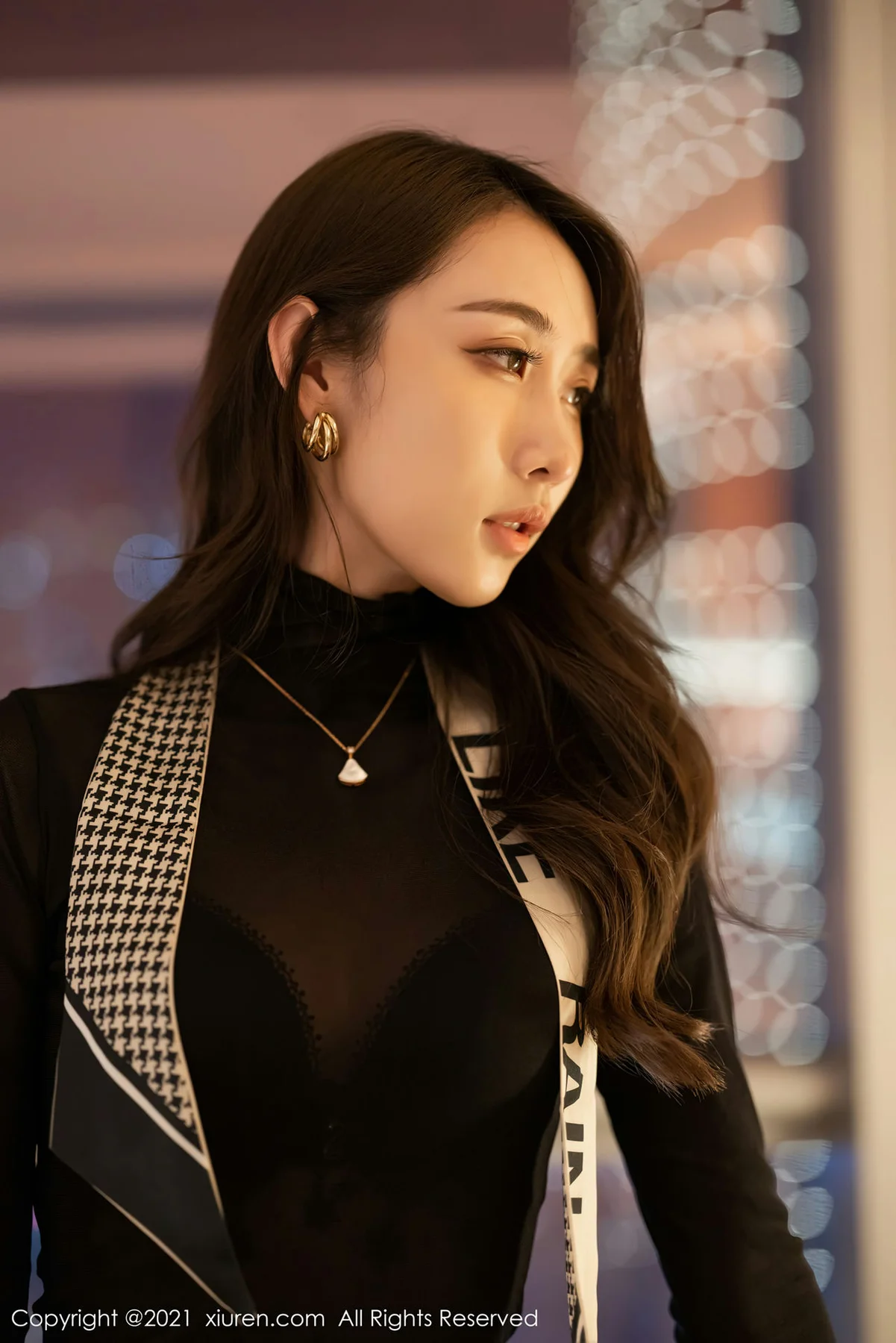 XiuRen 秀人 No.3324  职场制服OL系列 萌白酱 性感写真 - 10