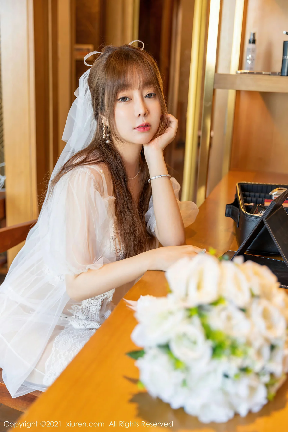 XiuRen 秀人 No.3337  婚纱剧情主题系列 王雨纯 三亚旅拍写真 - 10