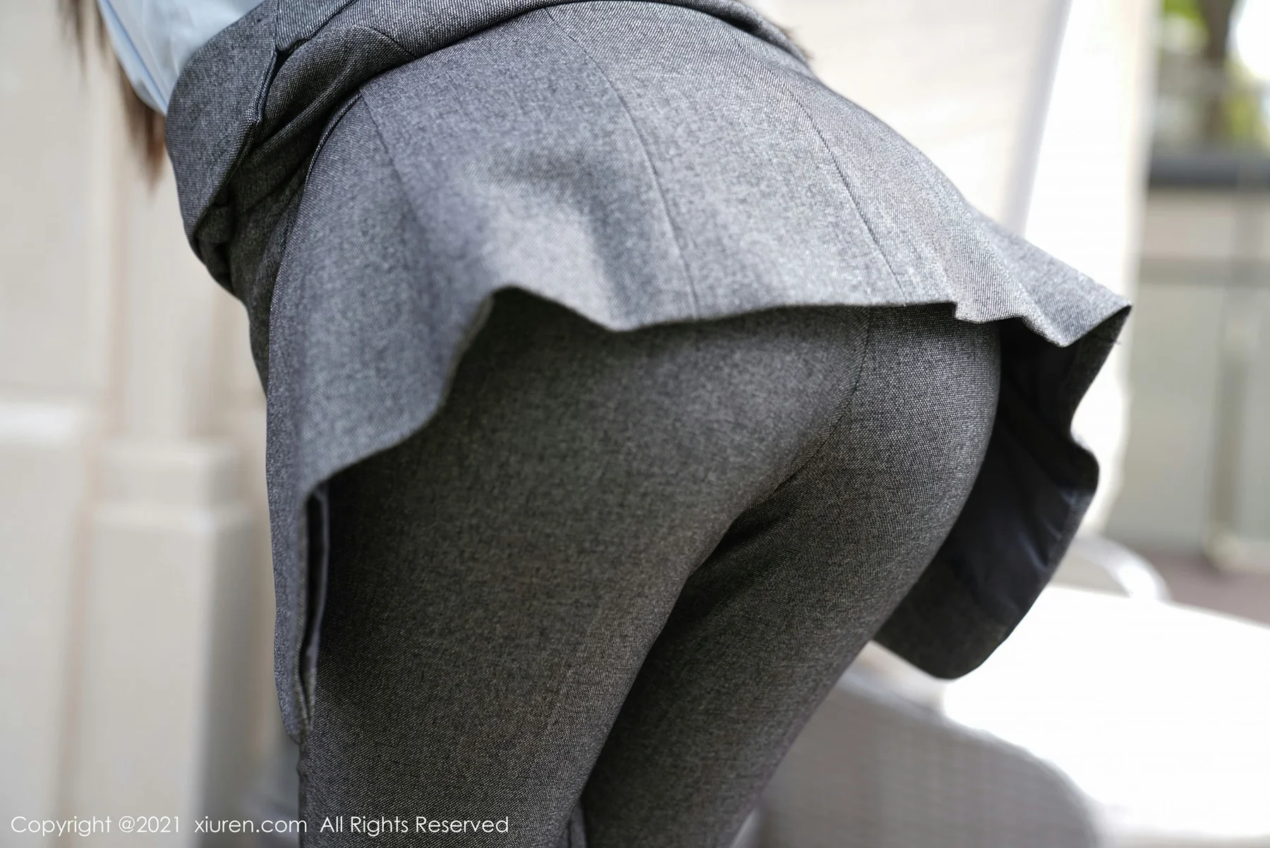 XiuRen 秀人 No.3390  职场职业装系列 萌汉药baby 江浙沪旅拍写真 - 8