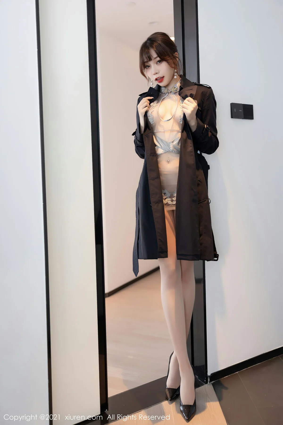 XiuRen 秀人 No.3422 透视情趣 芝芝Booty 性感写真 - 8