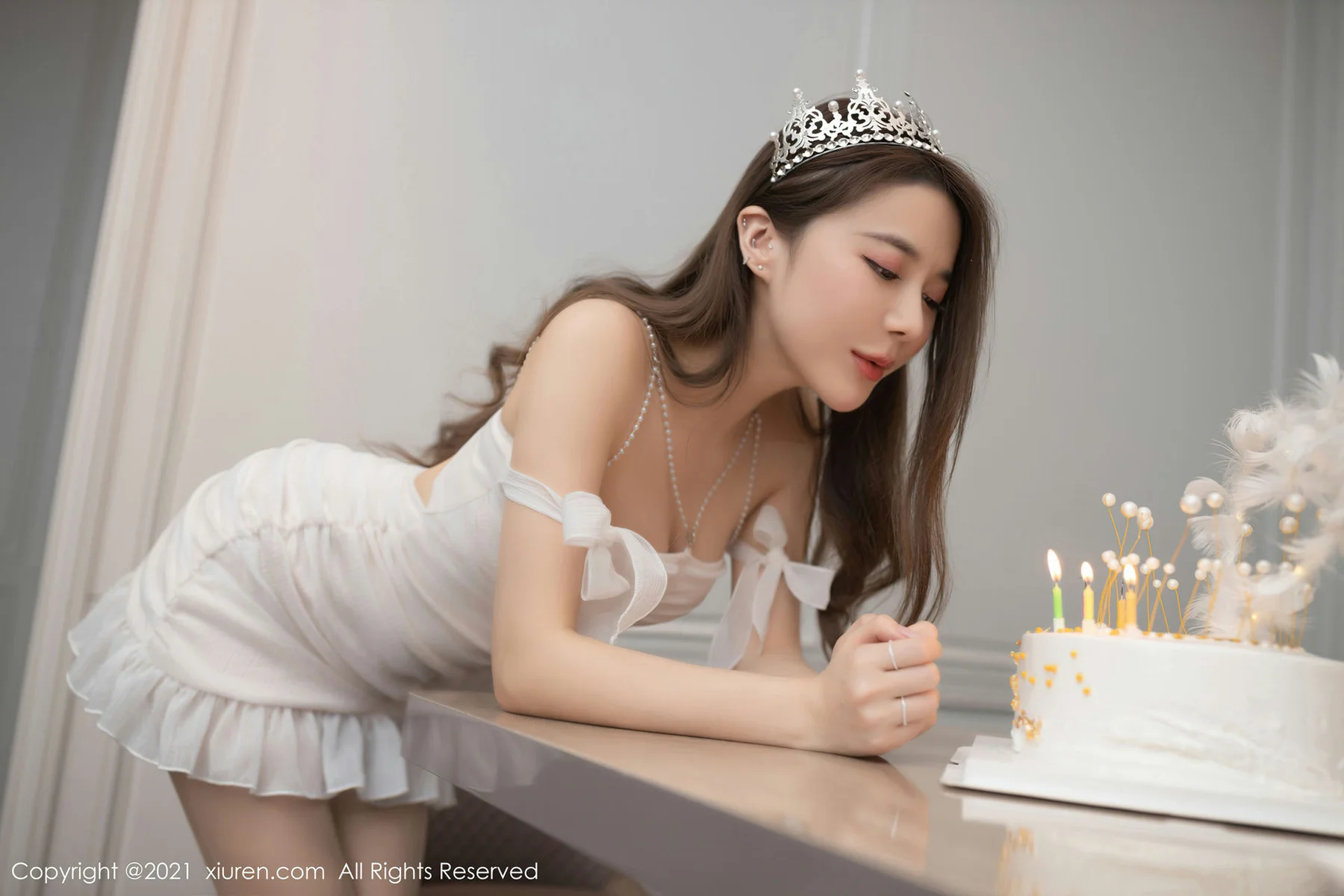 XiuRen 秀人 No.3447  生日剧情主题 鱼子酱Fish 成都旅拍写真 - 6