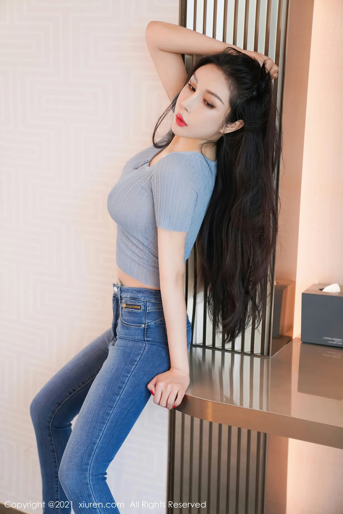 XiuRen 秀人 No.3580 轻透服饰 田冰冰 性感写真3 - 10