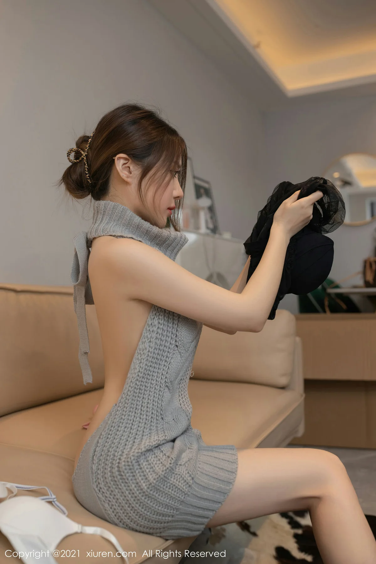 XiuRen 秀人 No.3620 洗衣机维修主题 鱼子酱Fish 性感写真111 - 2