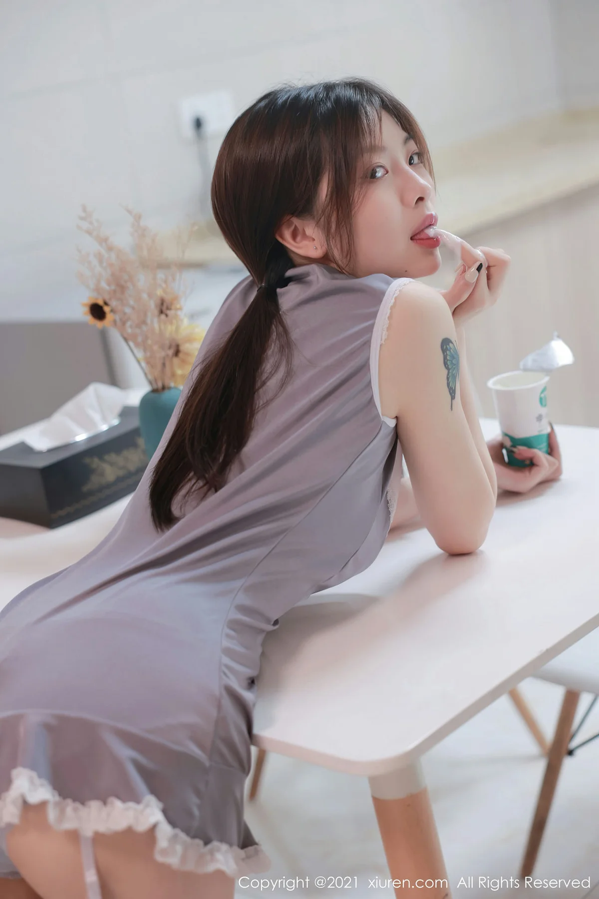 XiuRen 秀人 No.3622 新人模特 明日花桃桃 第三套写真3 - 7