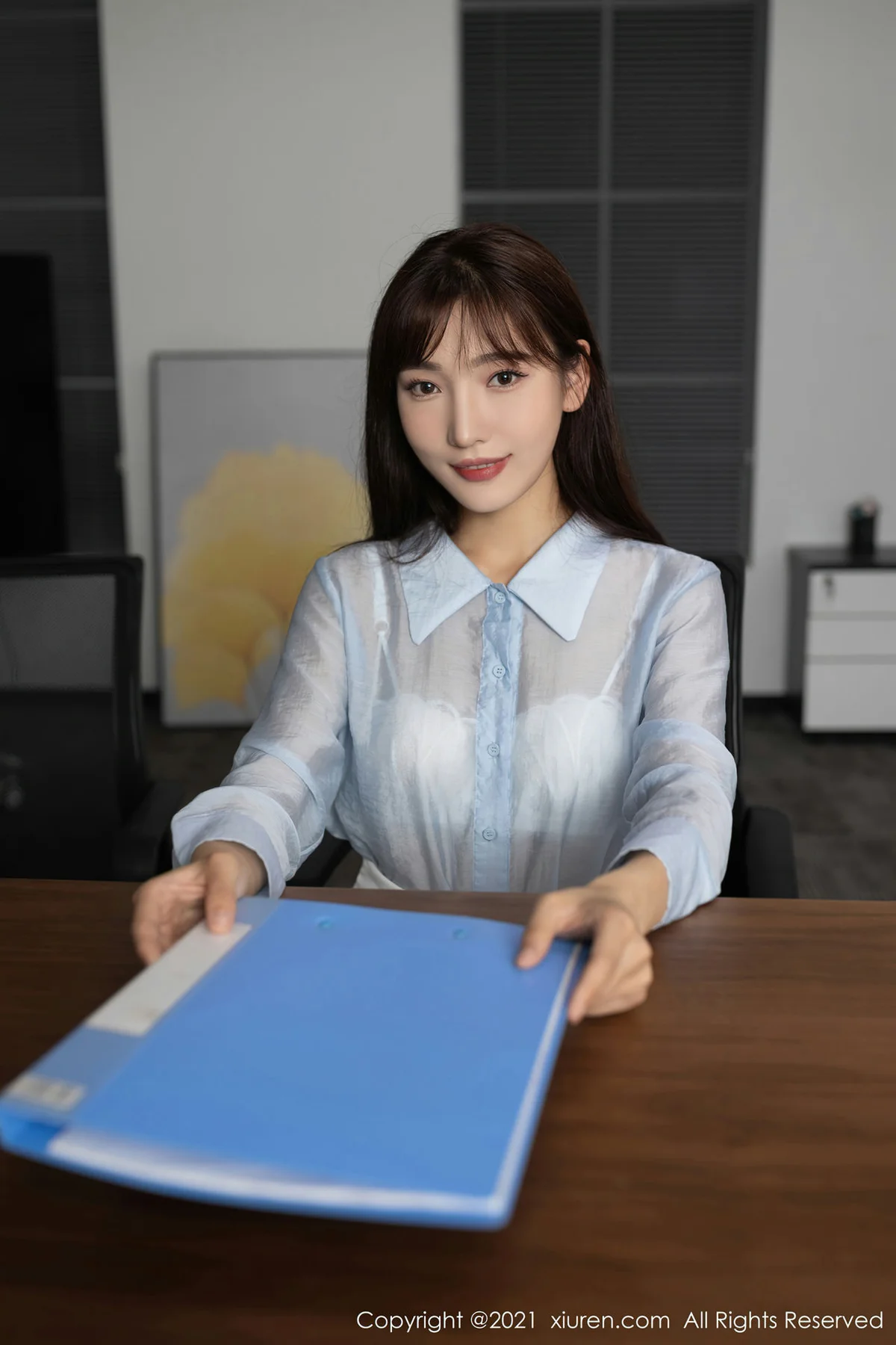 XiuRen 秀人 No.3644 公司实习生剧情主题 陆萱萱 性感写真11 - 8