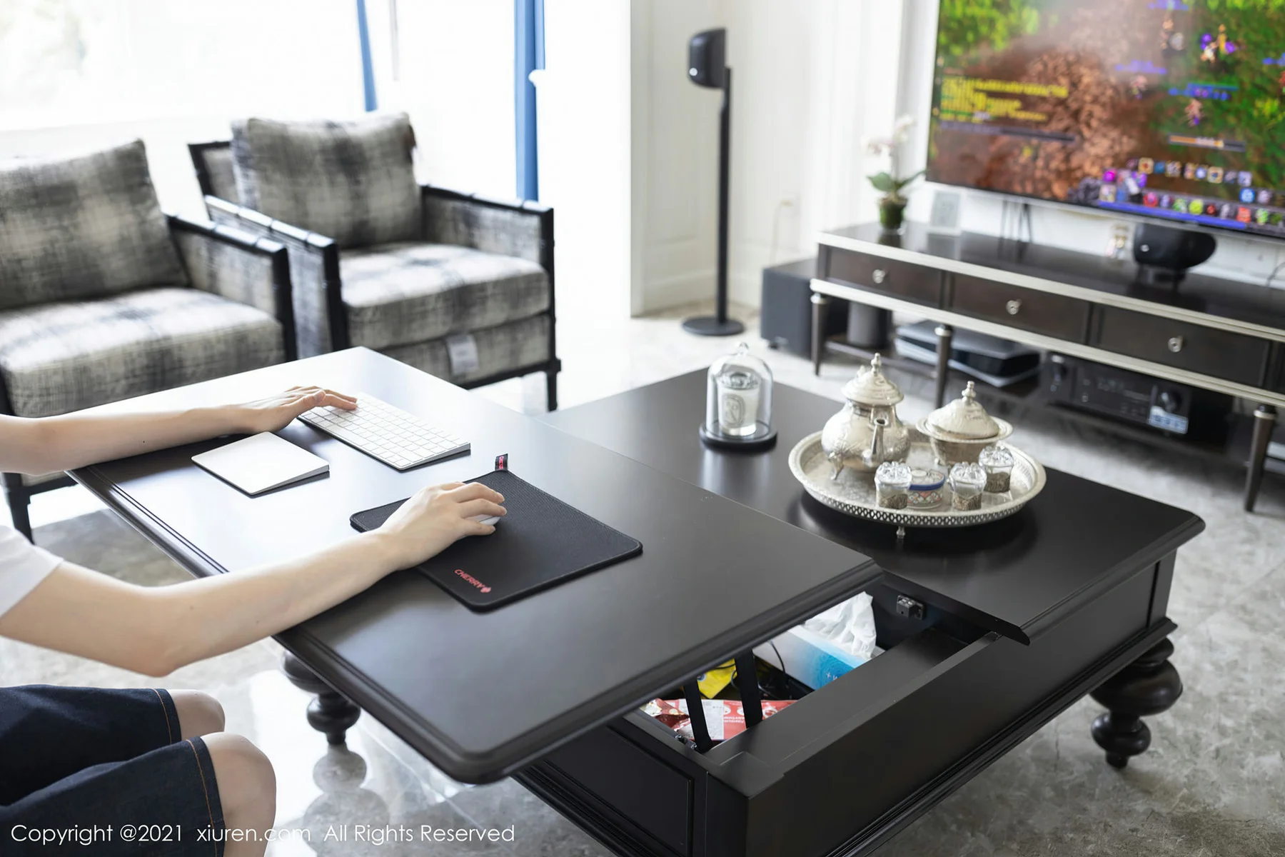 XiuRen 秀人 No.3648 一日女友主题系列 鱼子酱Fish 性感写真2 - 1