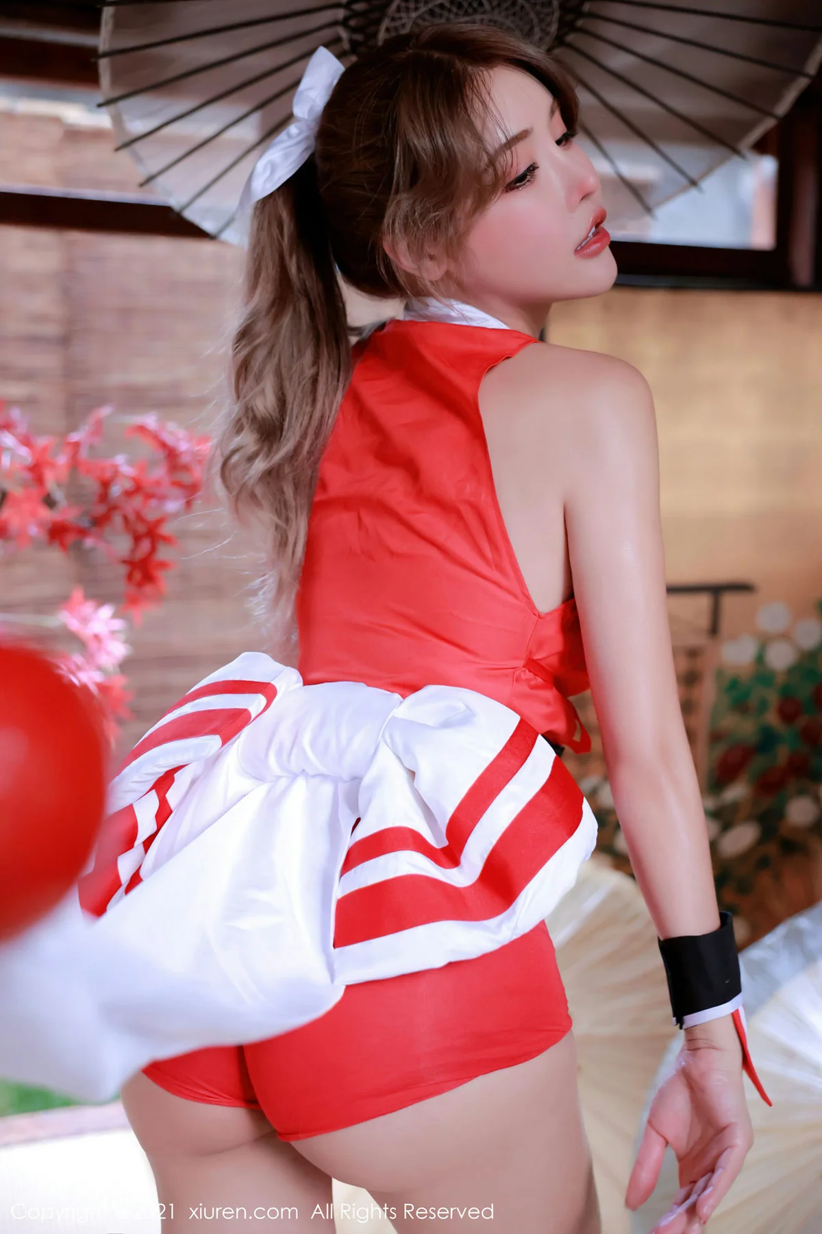 XiuRen 秀人 No.3724 不知火舞服饰 肉晴MINI 新人模特第二套写真3 - 8