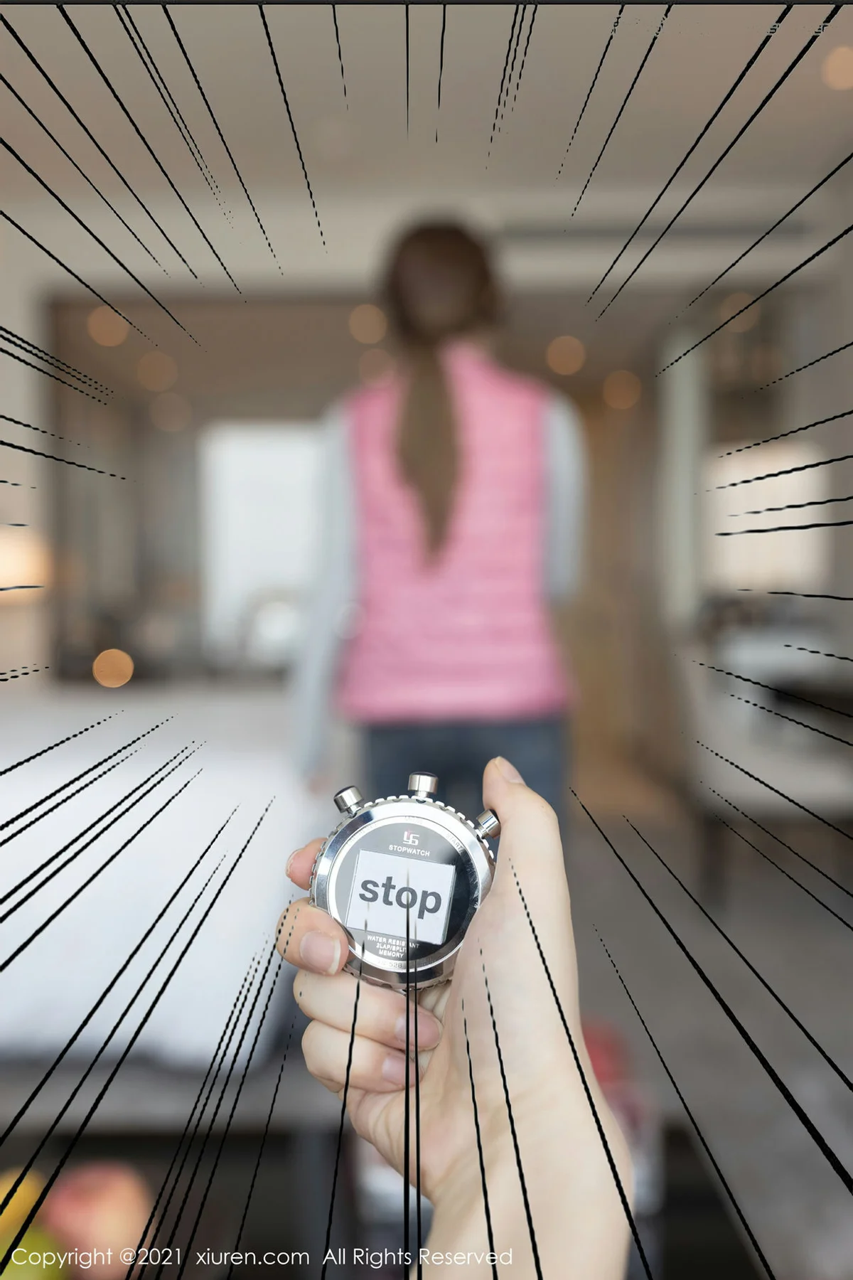 XiuRen 秀人 No.3828 时间静止主题 鱼子酱Fish 性感写真111 - 4