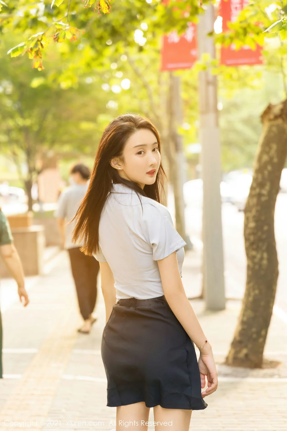 XiuRen 秀人 No.3918 summer宝宝 新人诱惑制服 - 2