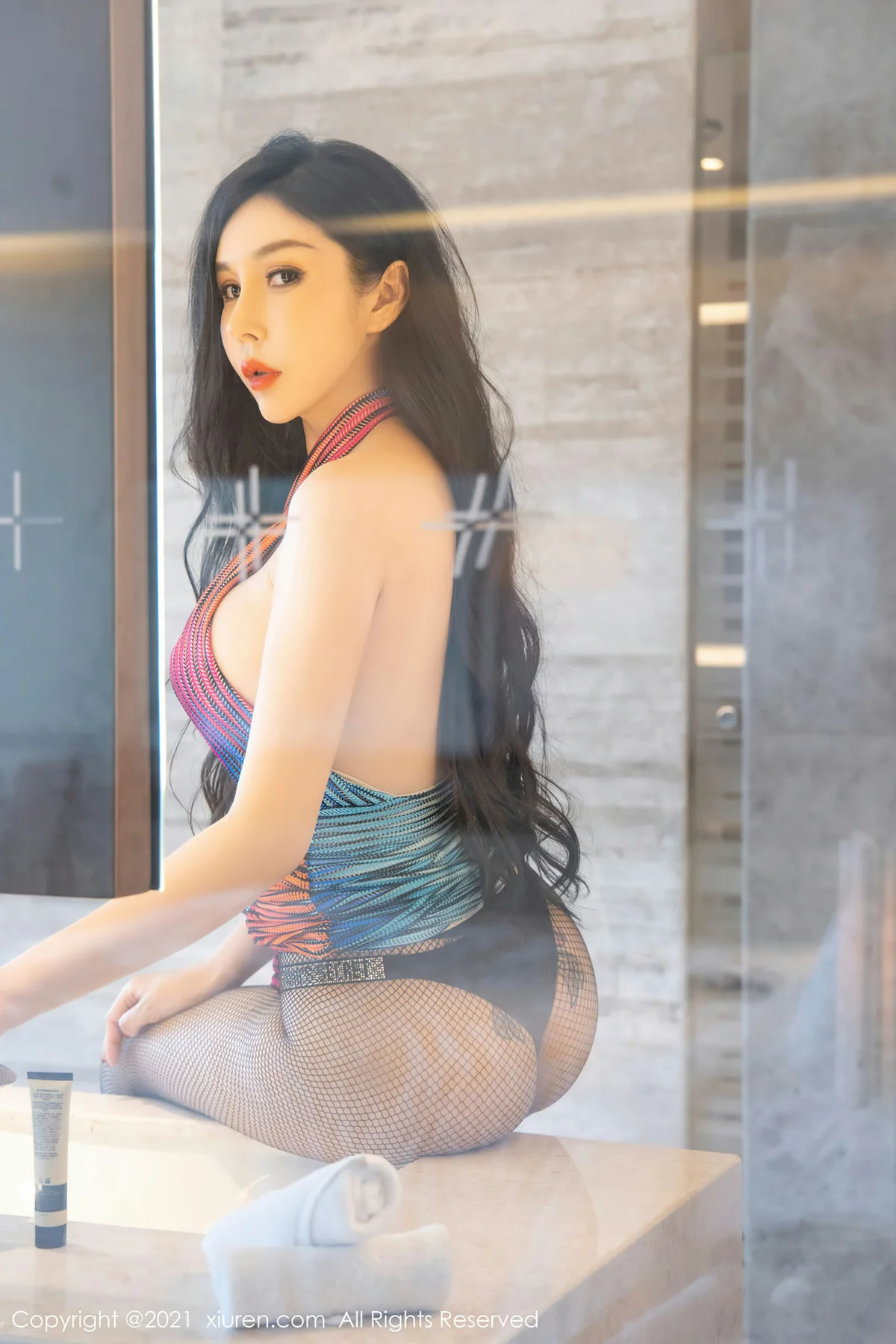 XiuRen 秀人 No.3945 田冰冰 御姐网袜 - 7