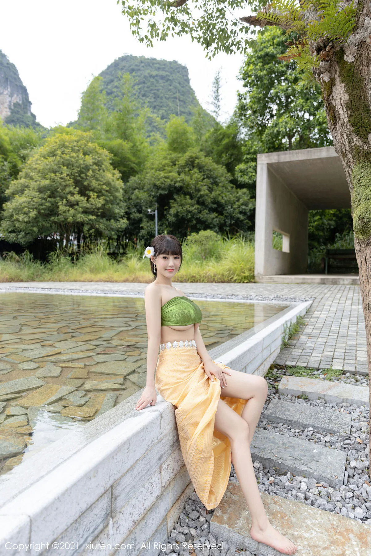 XiuRen 秀人 No.3971 朱可儿 野外诱惑 - 8