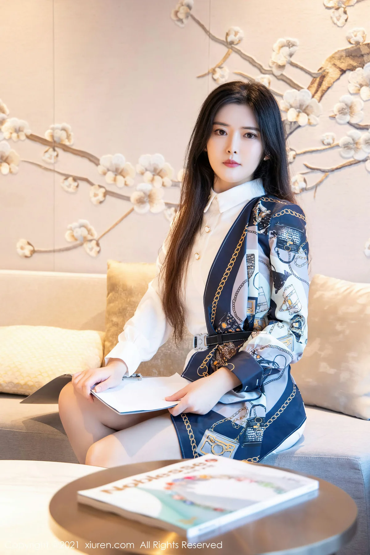 XiuRen 秀人 No.3975 镂空连体内衣 xiuren白露 性感写真 - 10