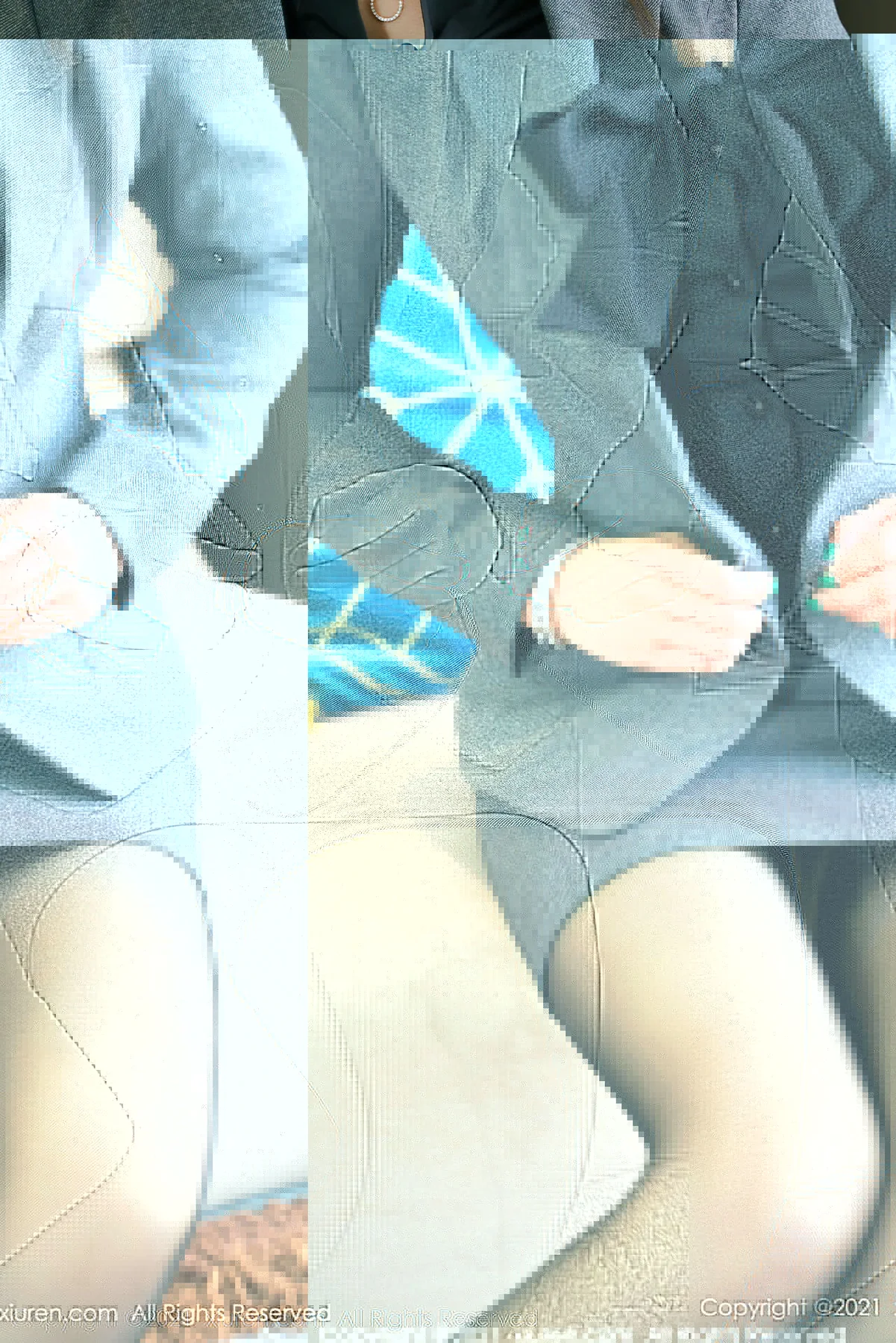 XiuRen 秀人 No.3982 西装OL fairy如歌 性感写真 - 5