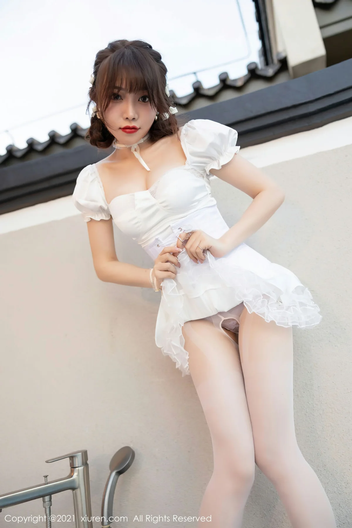 XiuRen 秀人 No.3998 女友下午茶 芝芝Booty 深圳旅拍 - 9