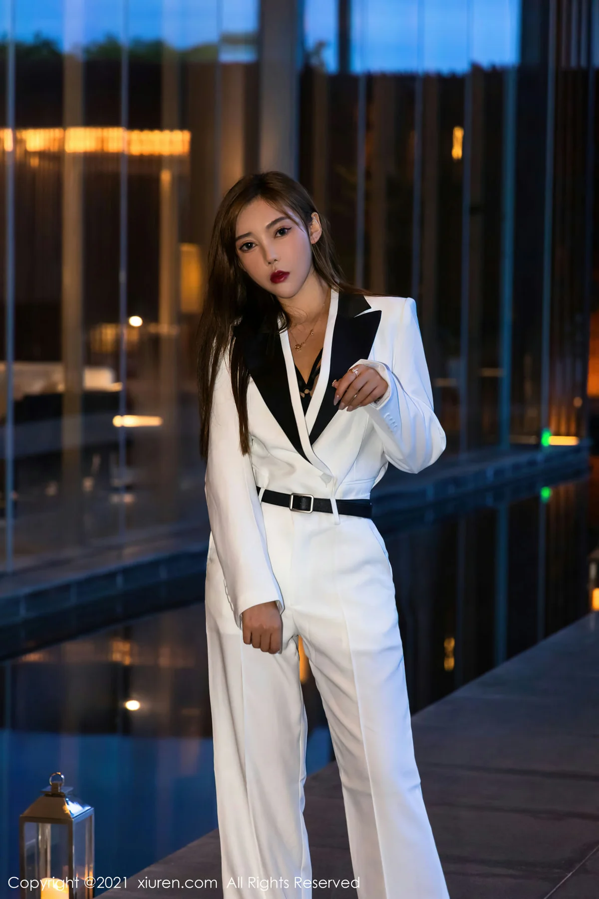 XiuRen 秀人 No.4008 镂空内衣 萌汉药baby 三亚旅拍 - 9