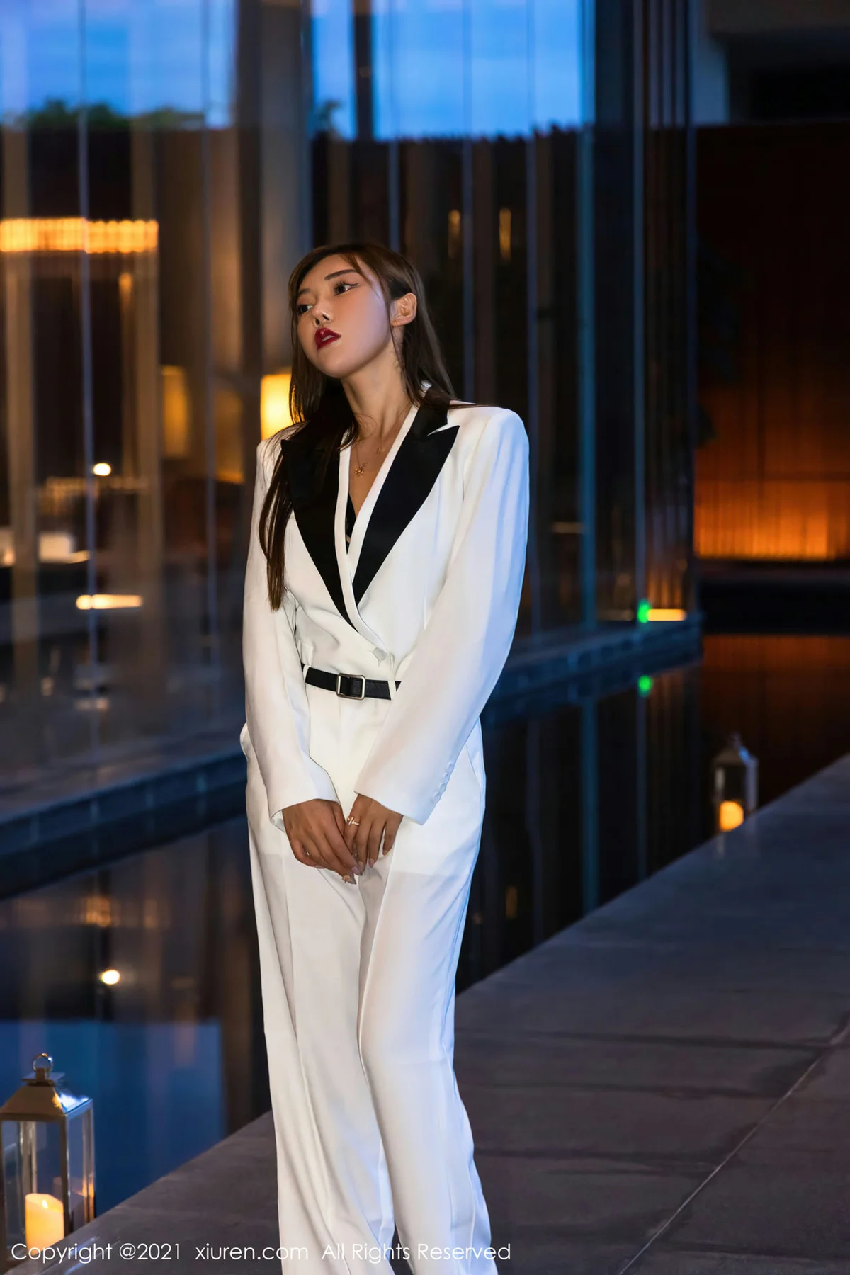 XiuRen 秀人 No.4008 镂空内衣 萌汉药baby 三亚旅拍 - 10